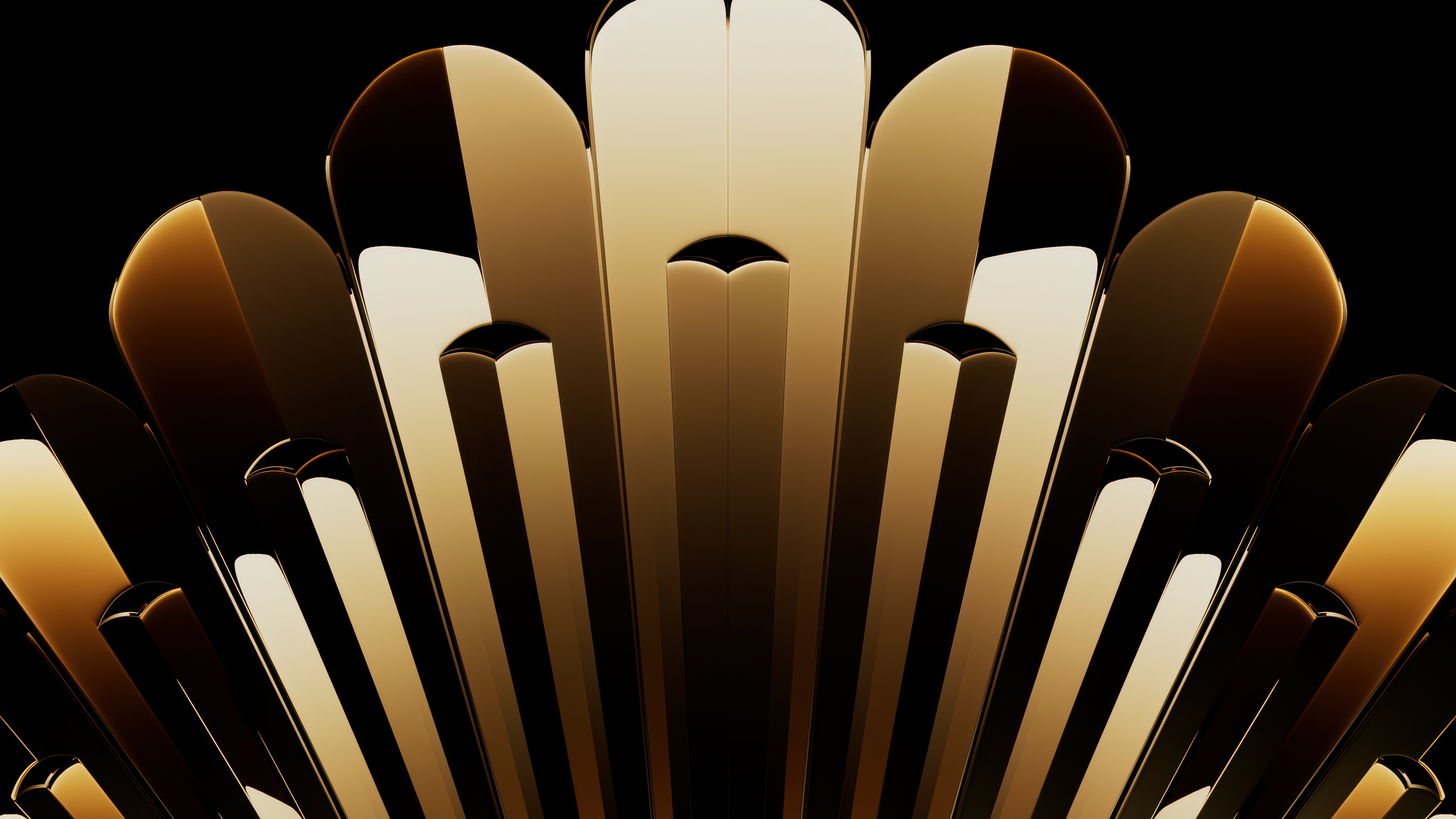 Yellow abstract Wallpaper