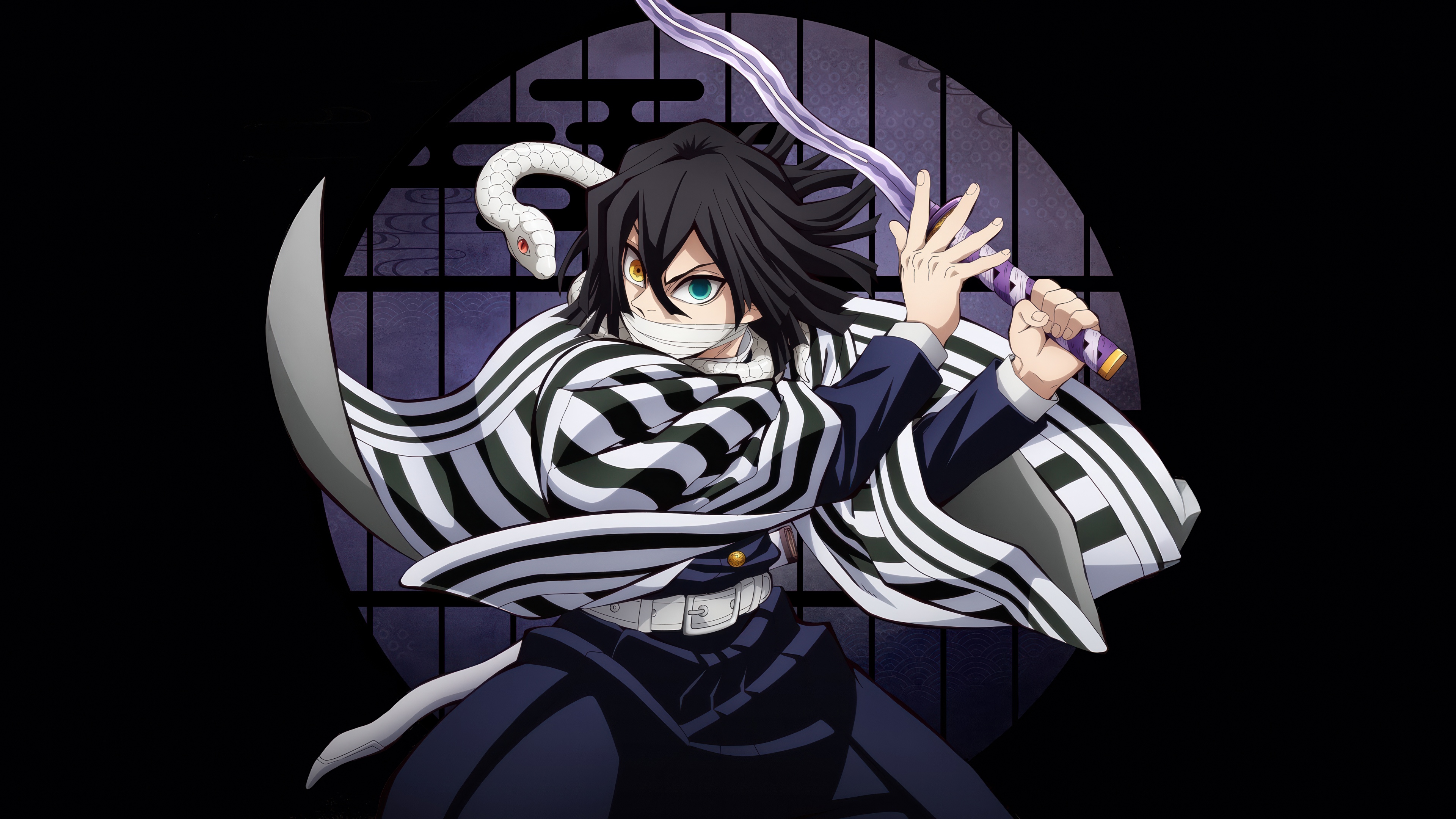 Obanai Iguro - Infinity Castle Wallpaper