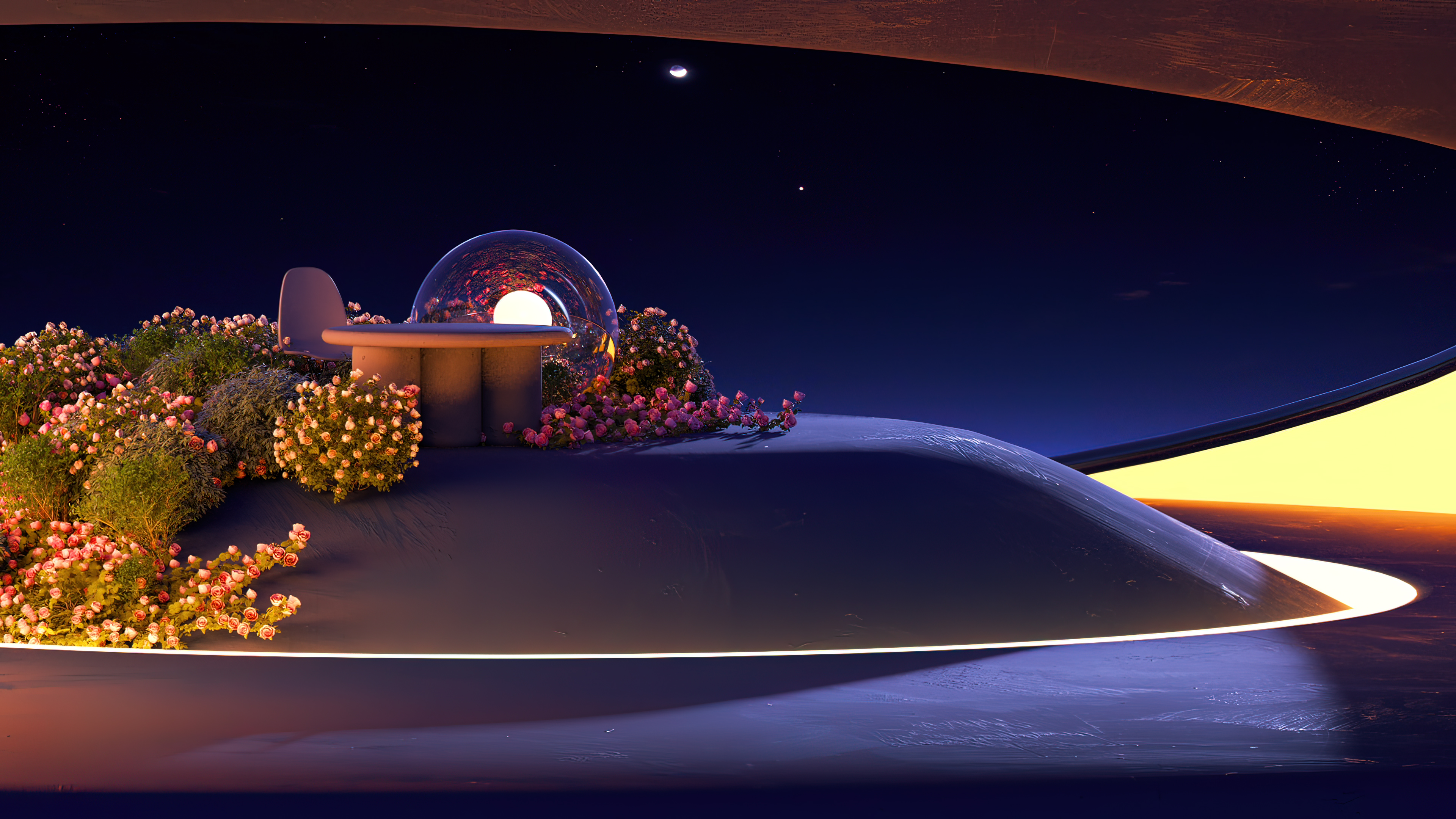 Aesthetic interior Wallpaper