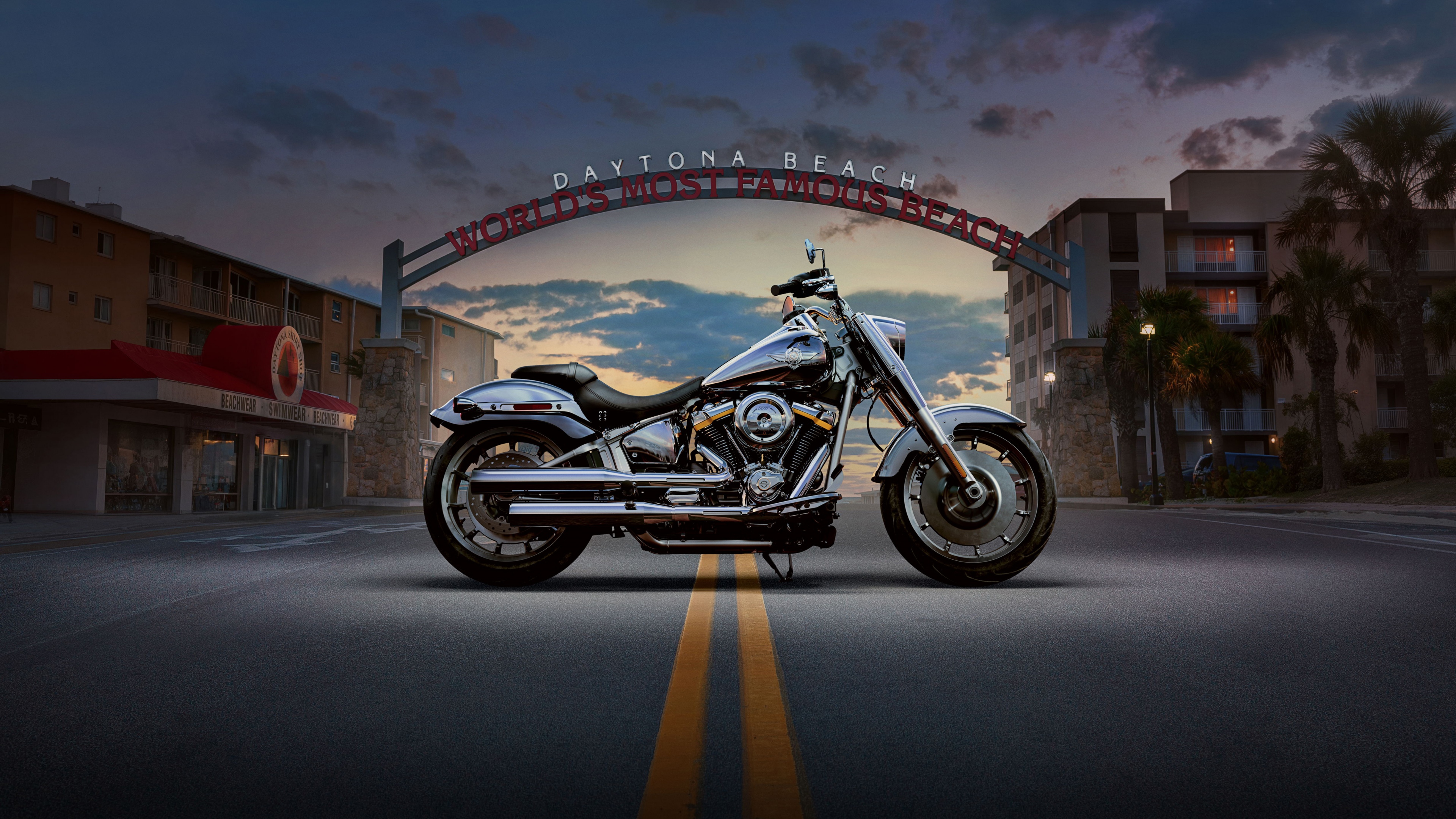 Harley-Davidson Fat Boy Wallpaper