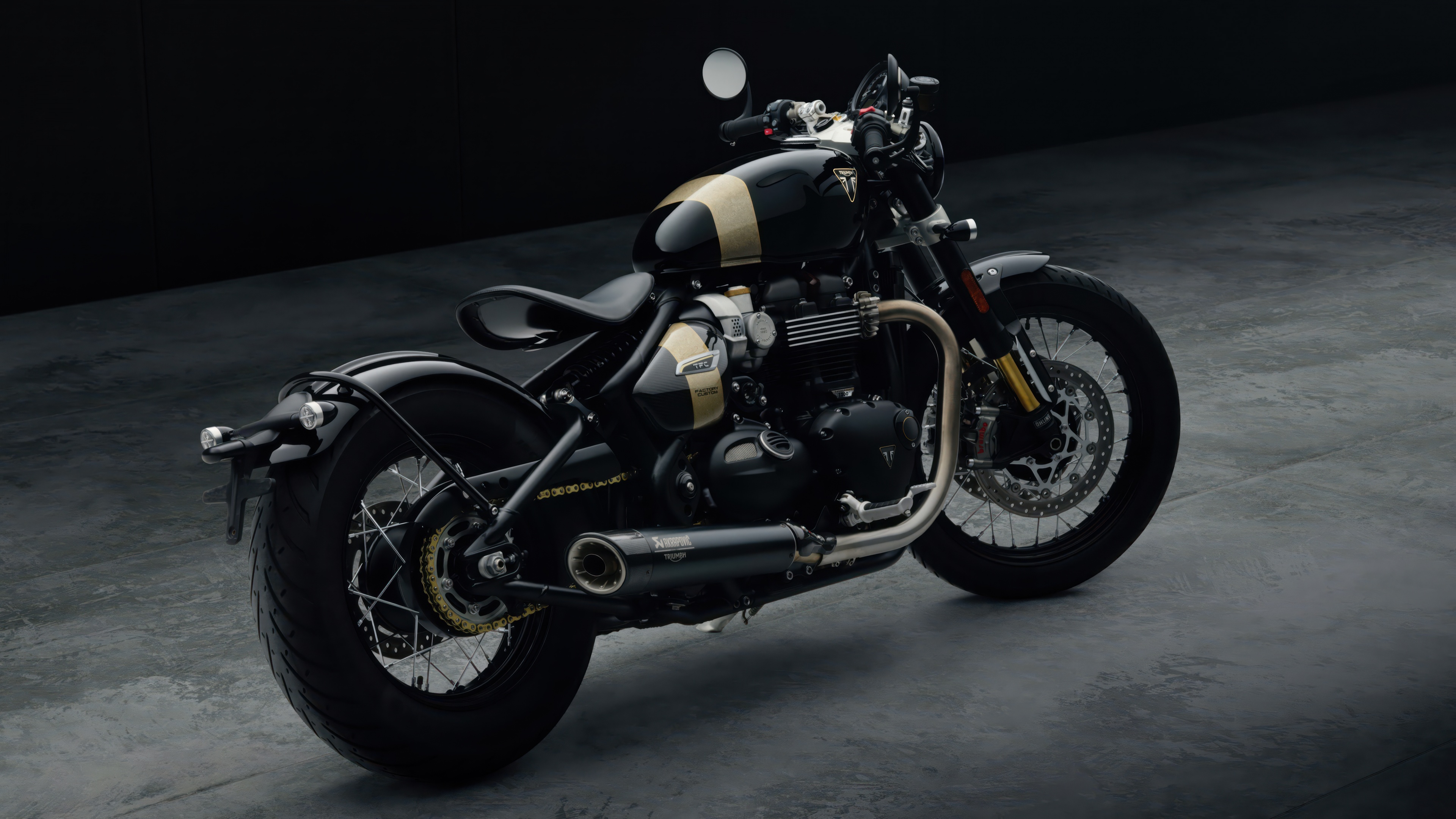 Triumph Bonneville Bobber TFC Wallpaper