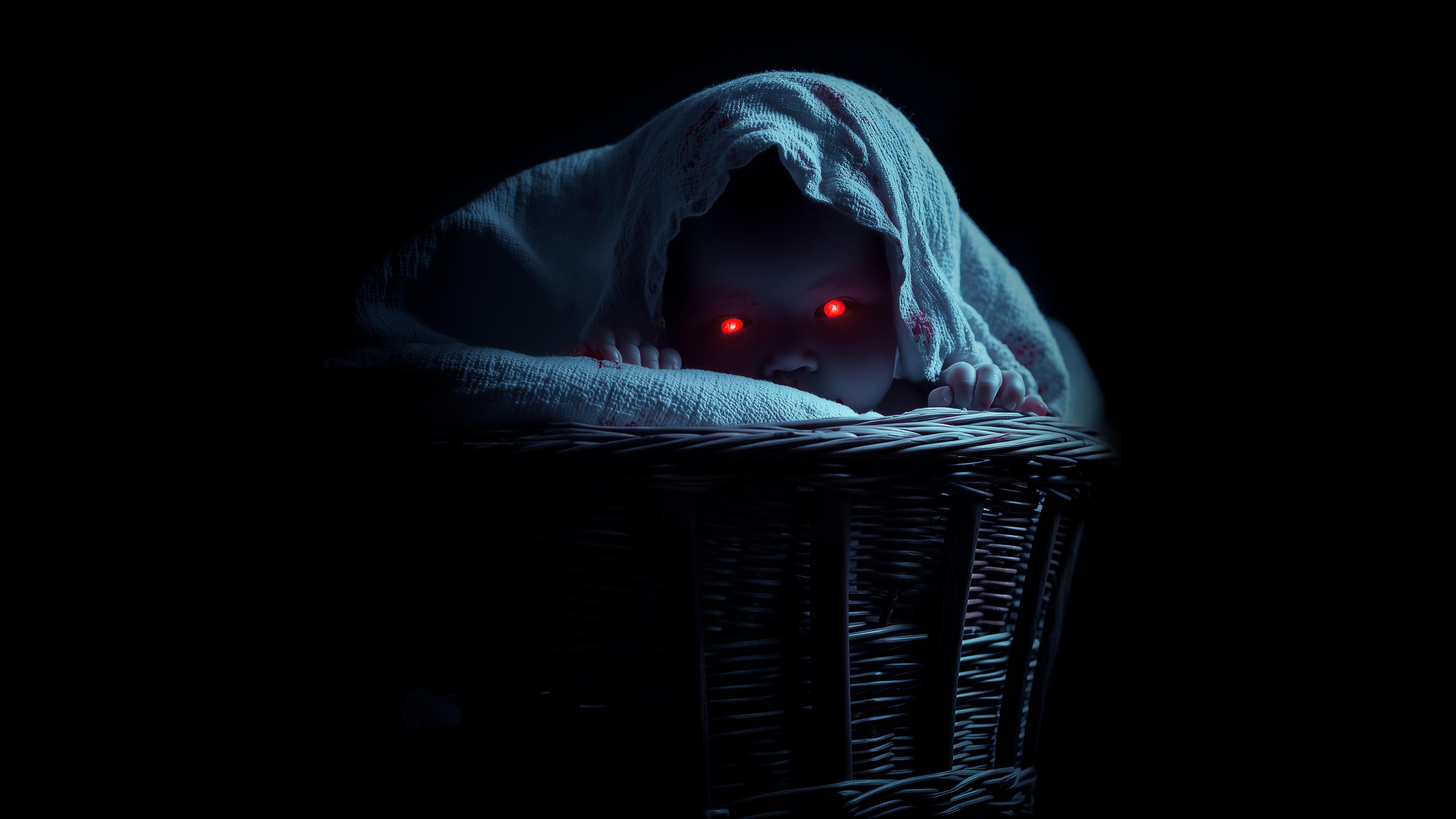 The Summoning of Baby Blue Wallpaper