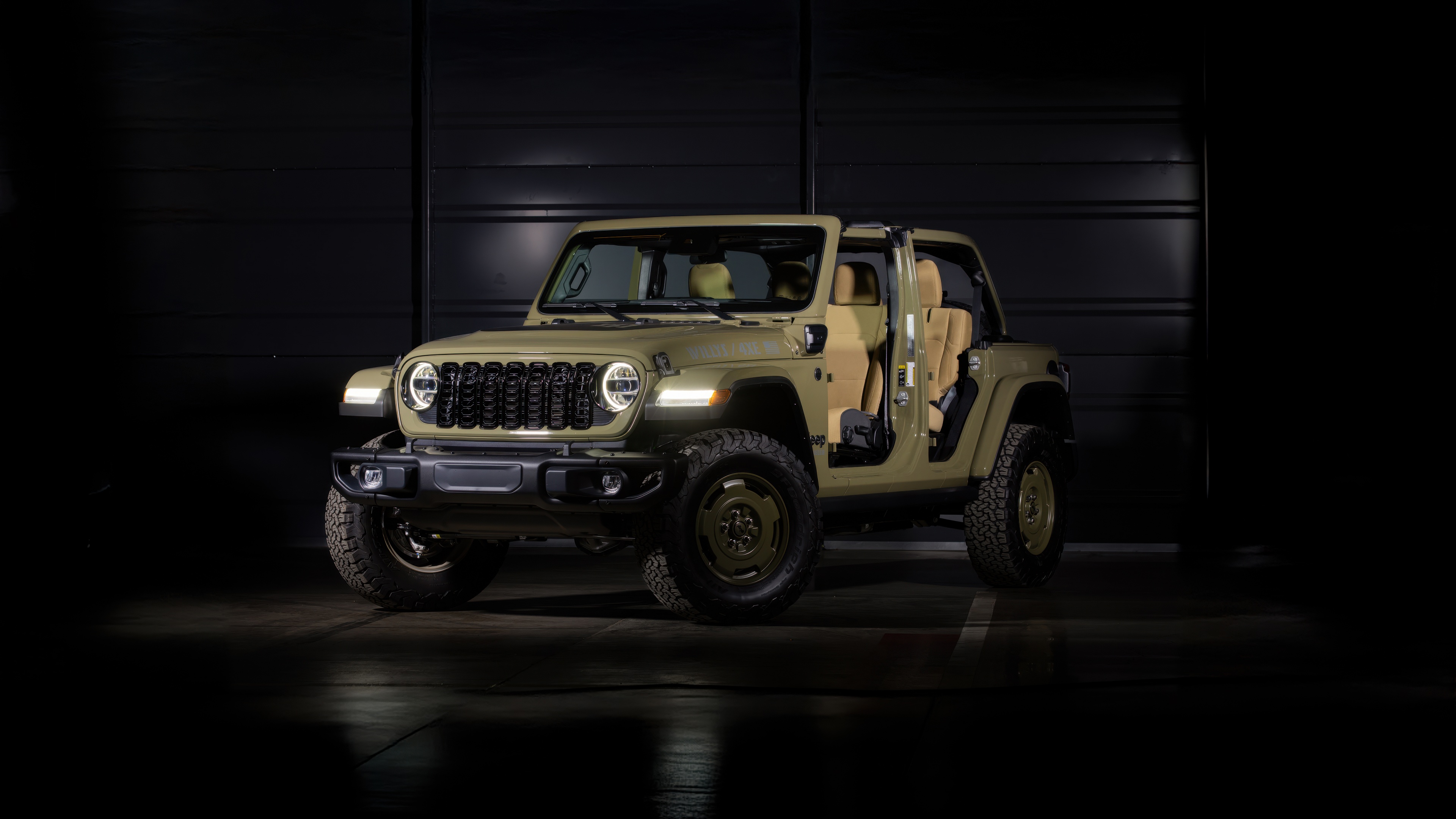 Jeep Wrangler Unlimited 4xe Willys Special Edition Wallpaper