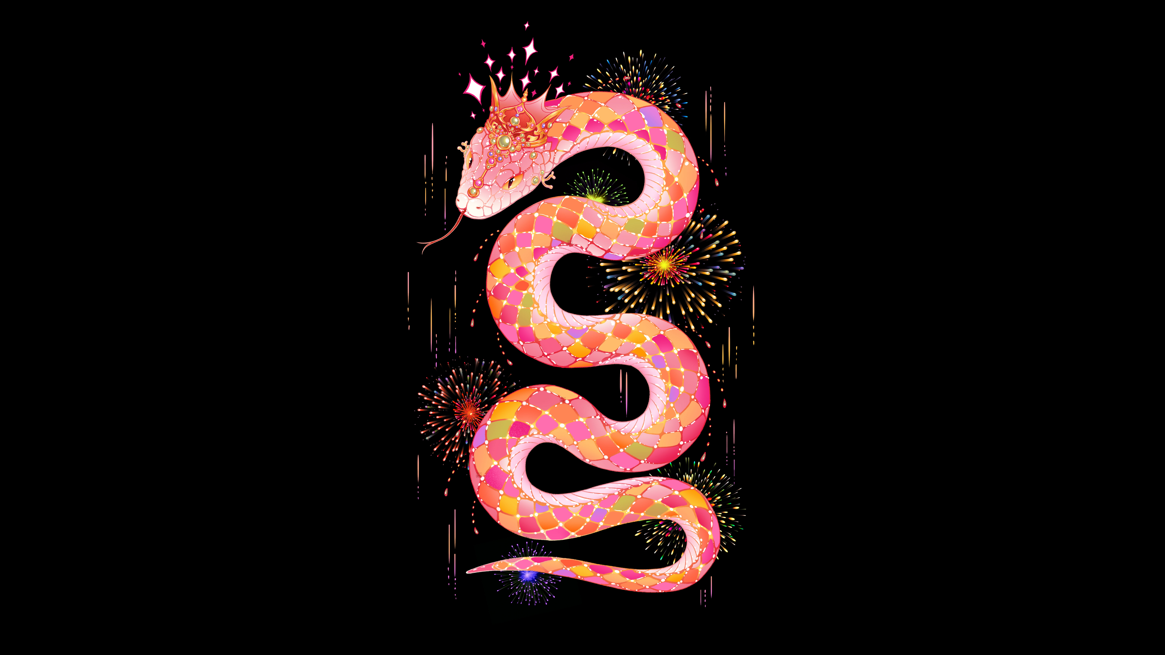Year of the Snake Wallpaper