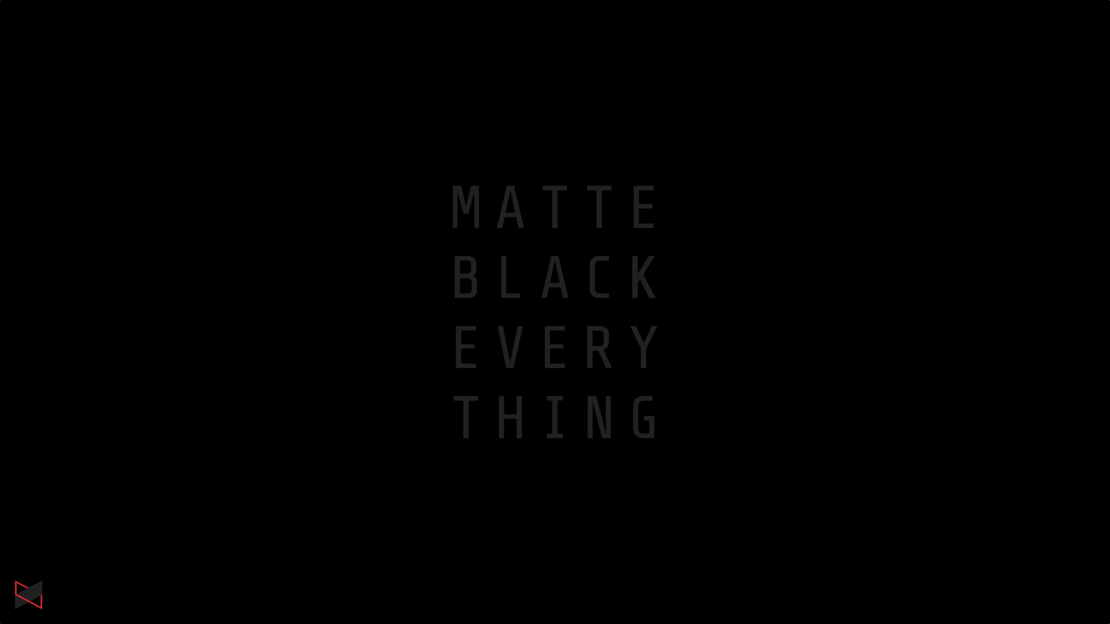 Matte black Wallpaper