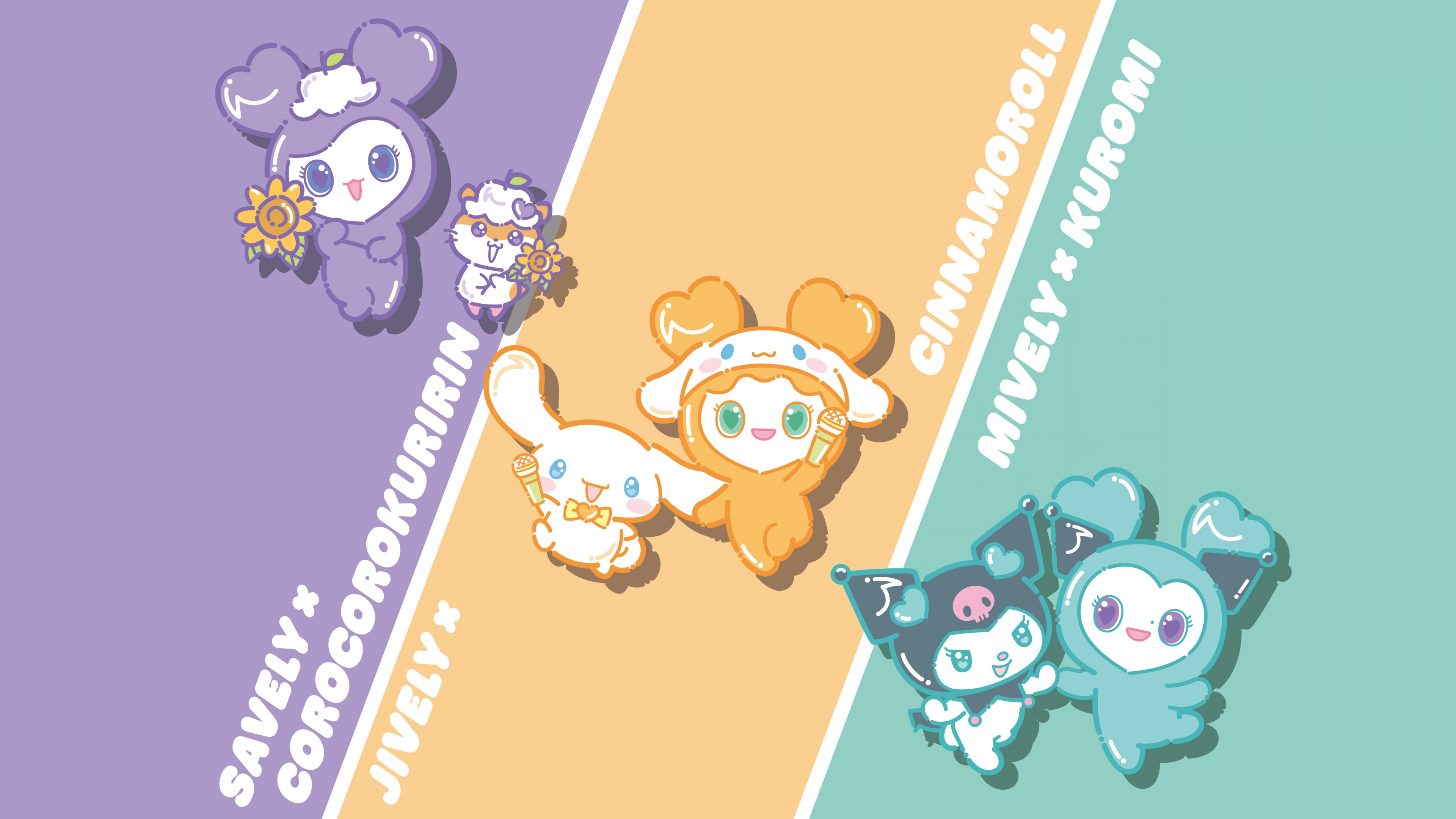 TWICE Lovelys x Sanrio Wallpaper