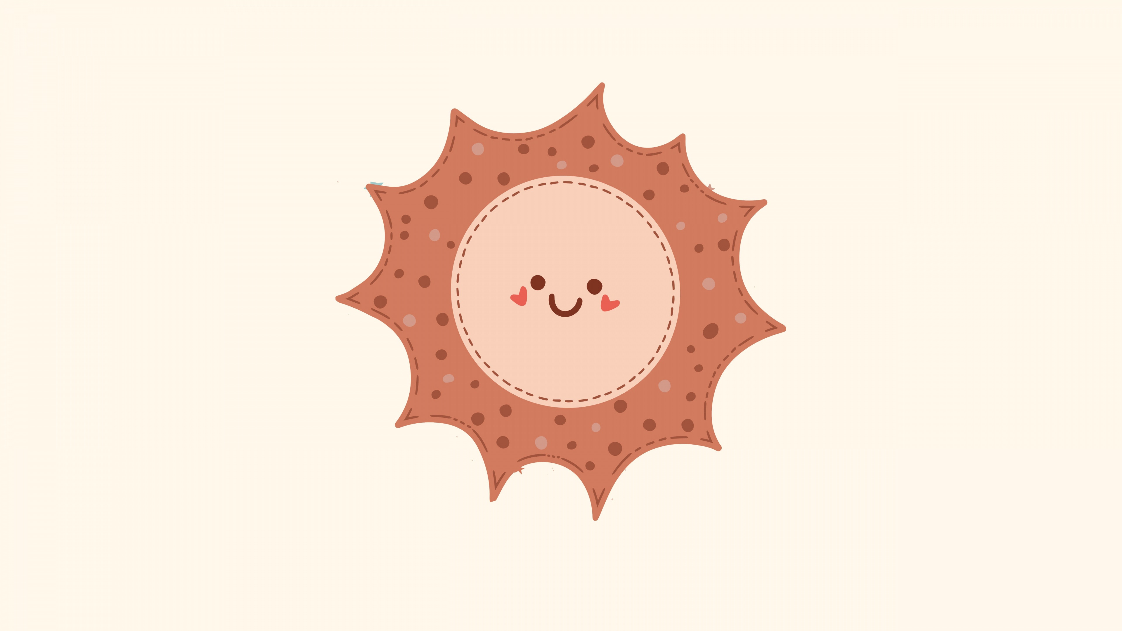Kawaii smiley Wallpaper