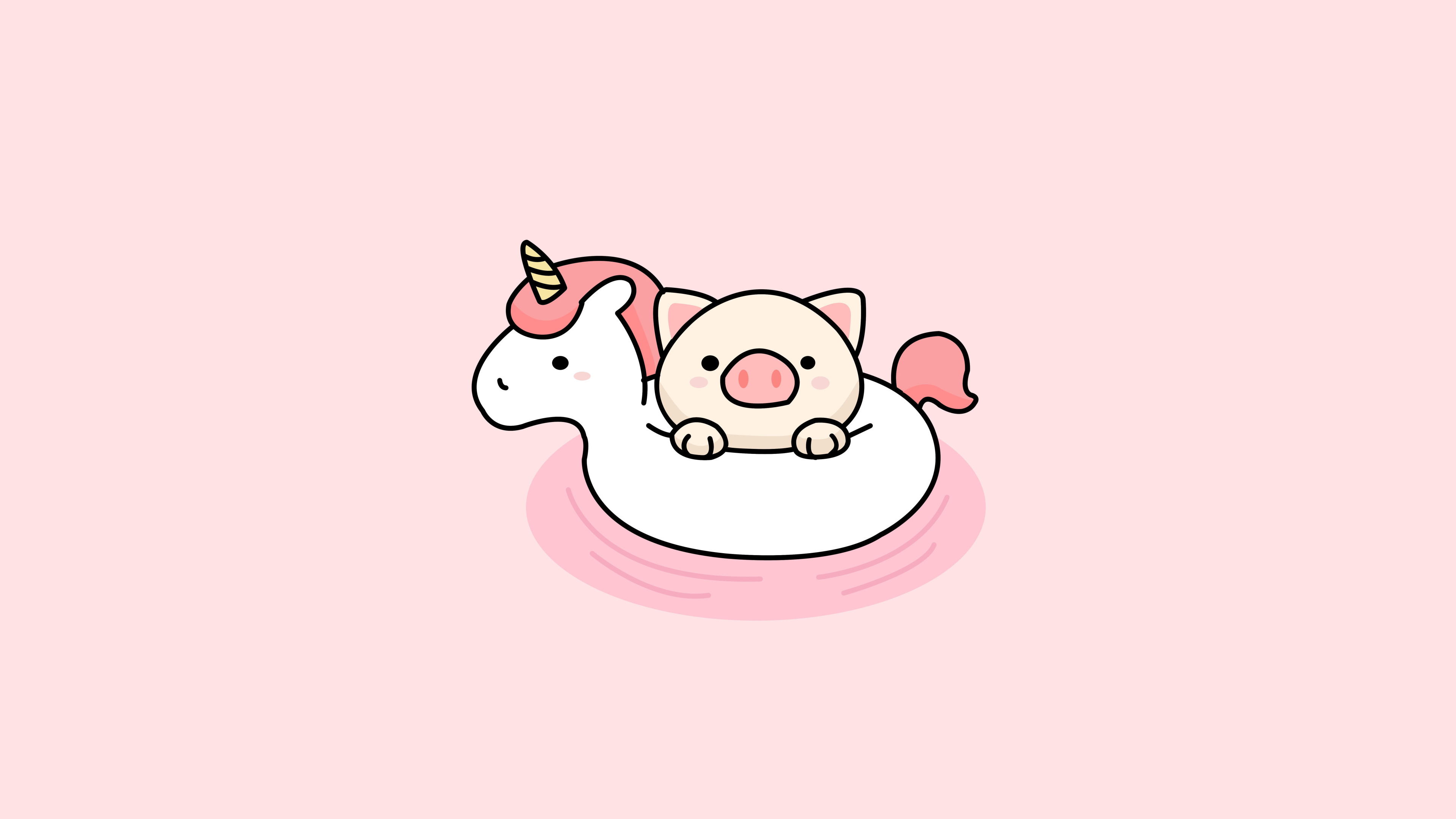 Kawaii unicorn Wallpaper