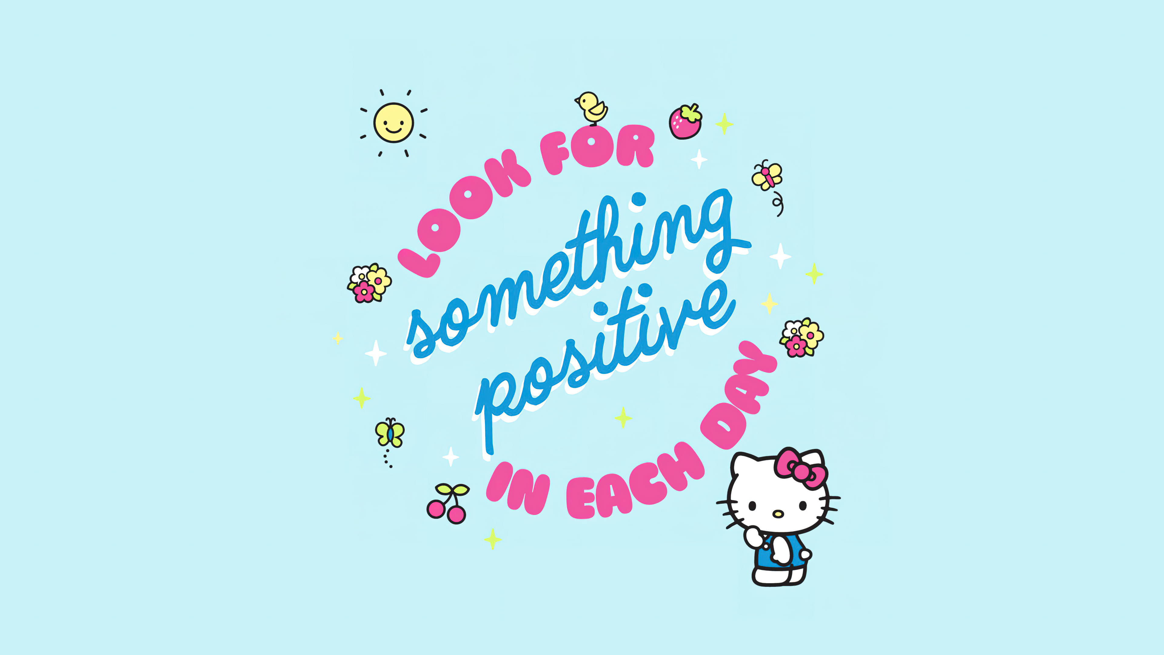 Something positive Wallpaper