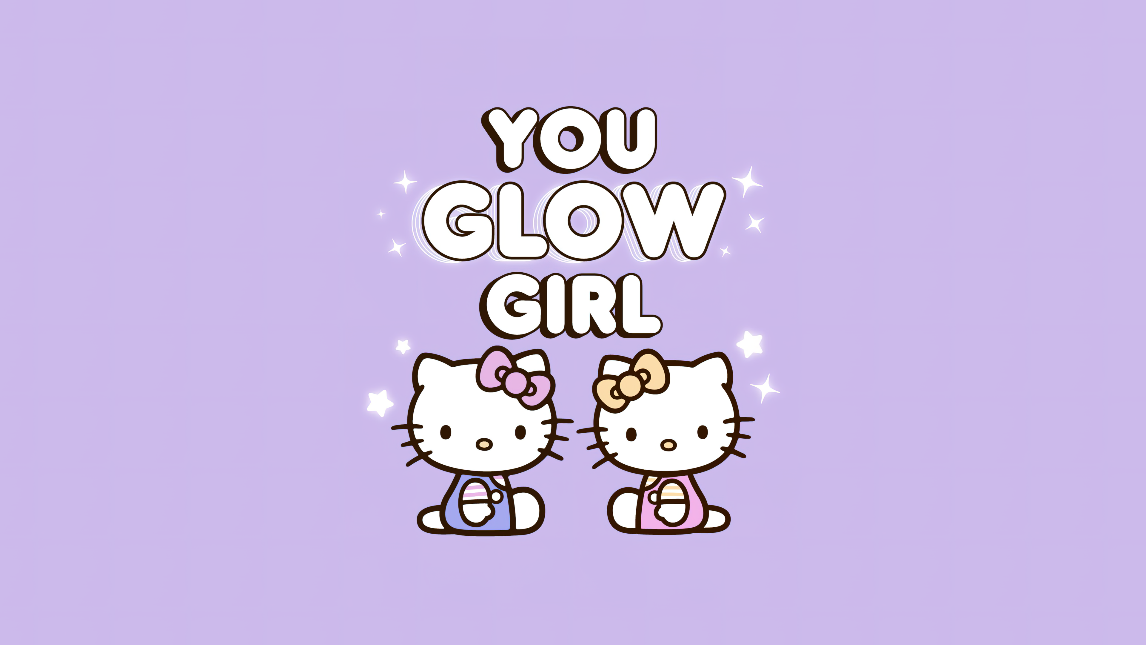 You glow girl Wallpaper