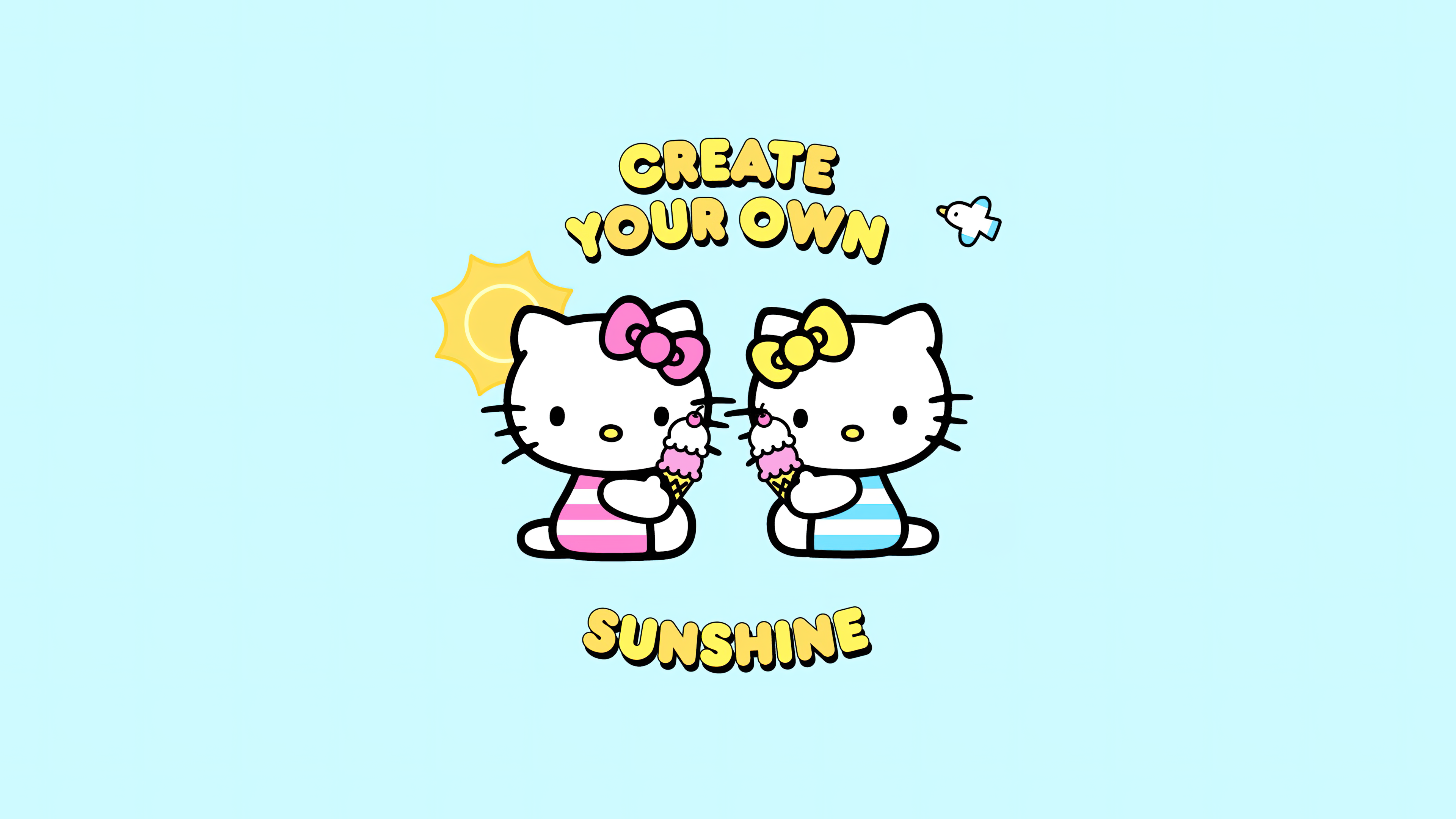Create your own Sunshine Wallpaper