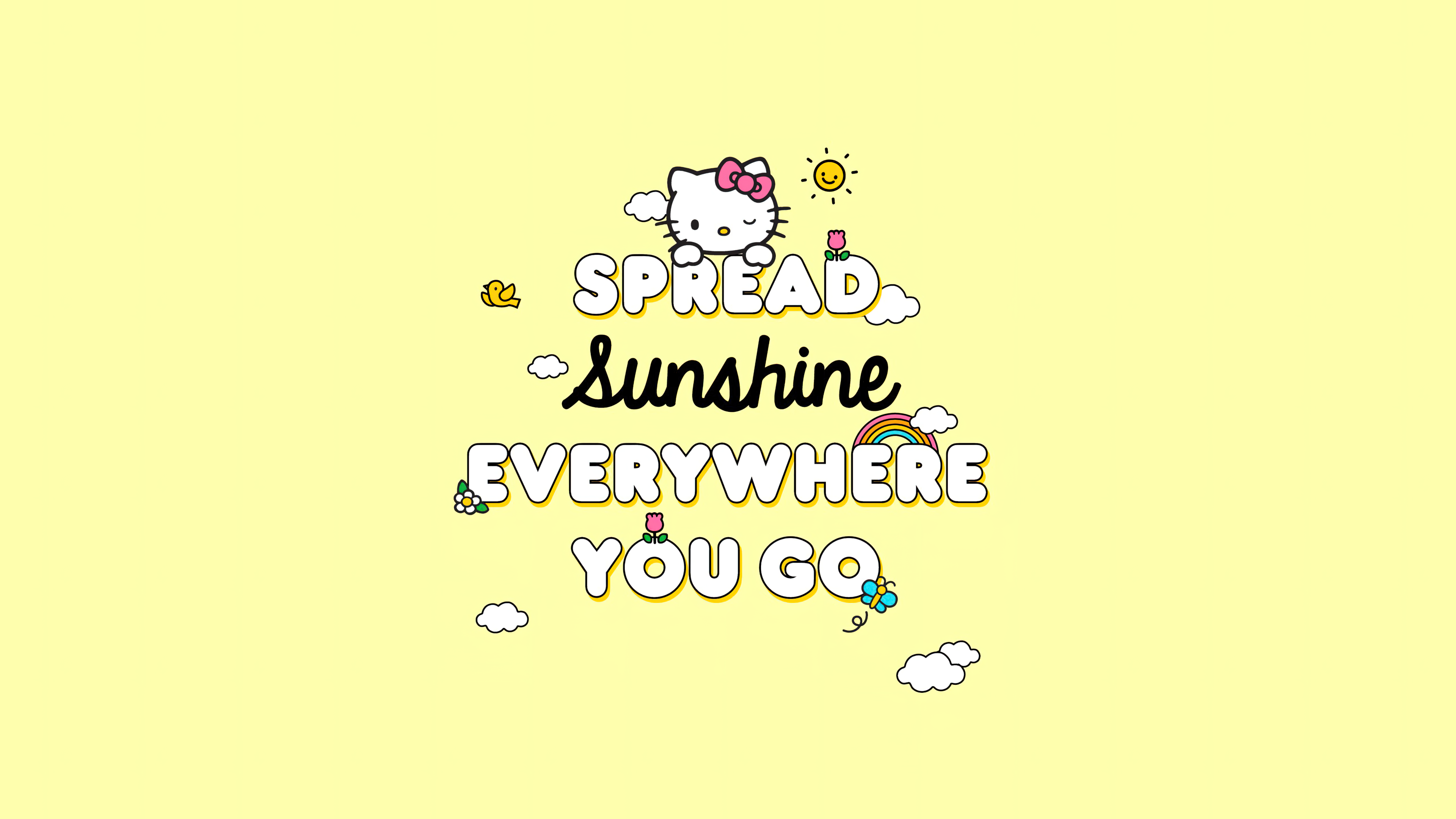 Spread sunshine Wallpaper