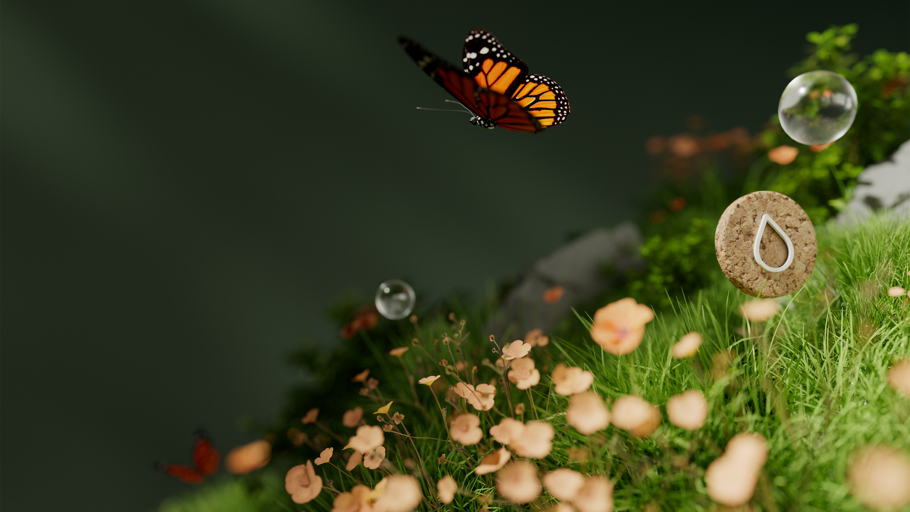 Monarch butterfly Wallpaper