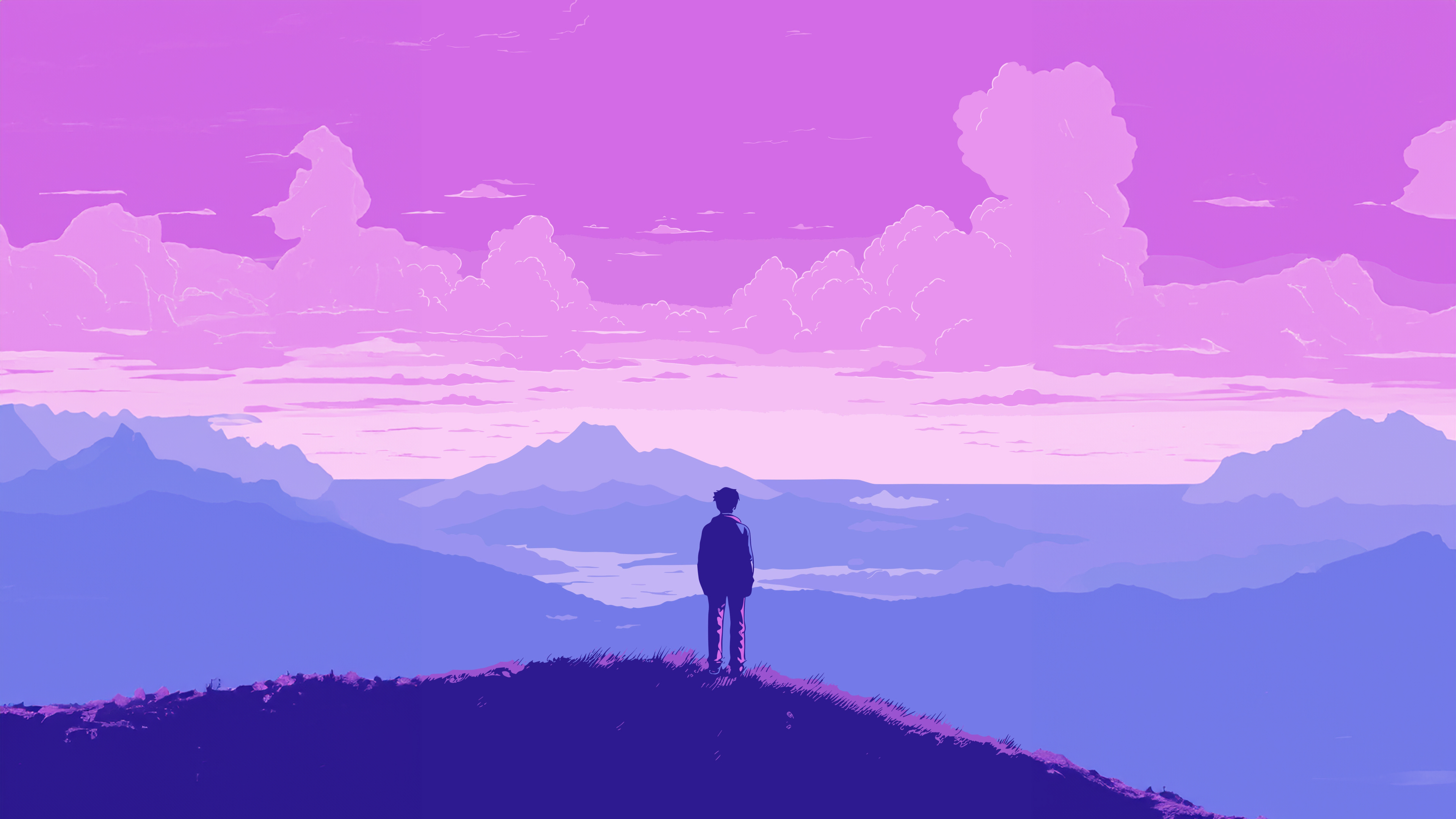 Lofi boy Wallpaper