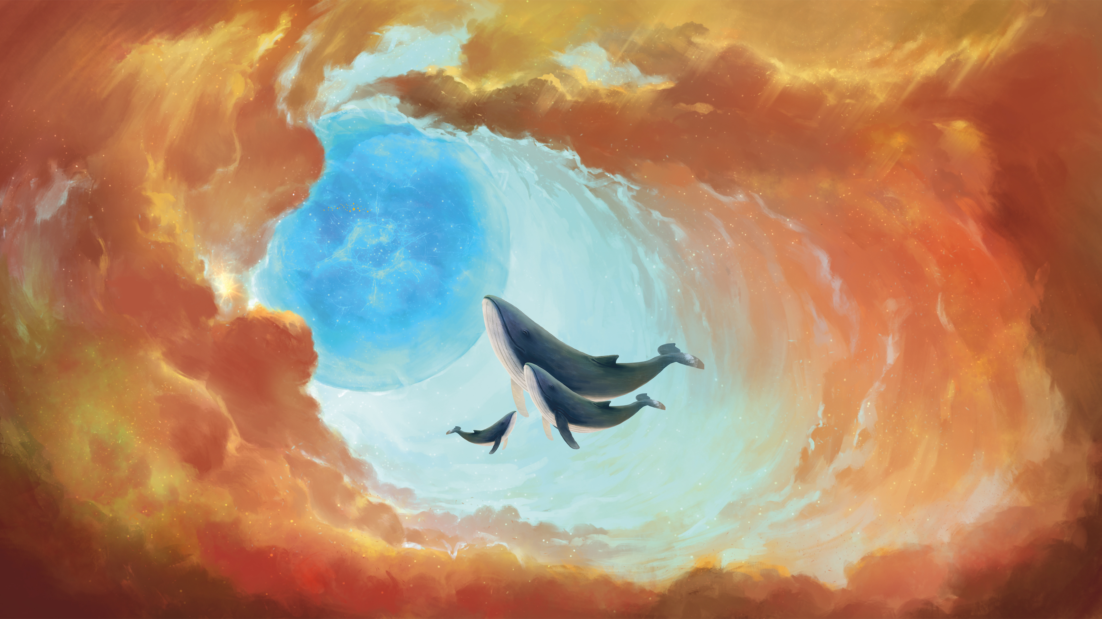 Whales Wallpaper