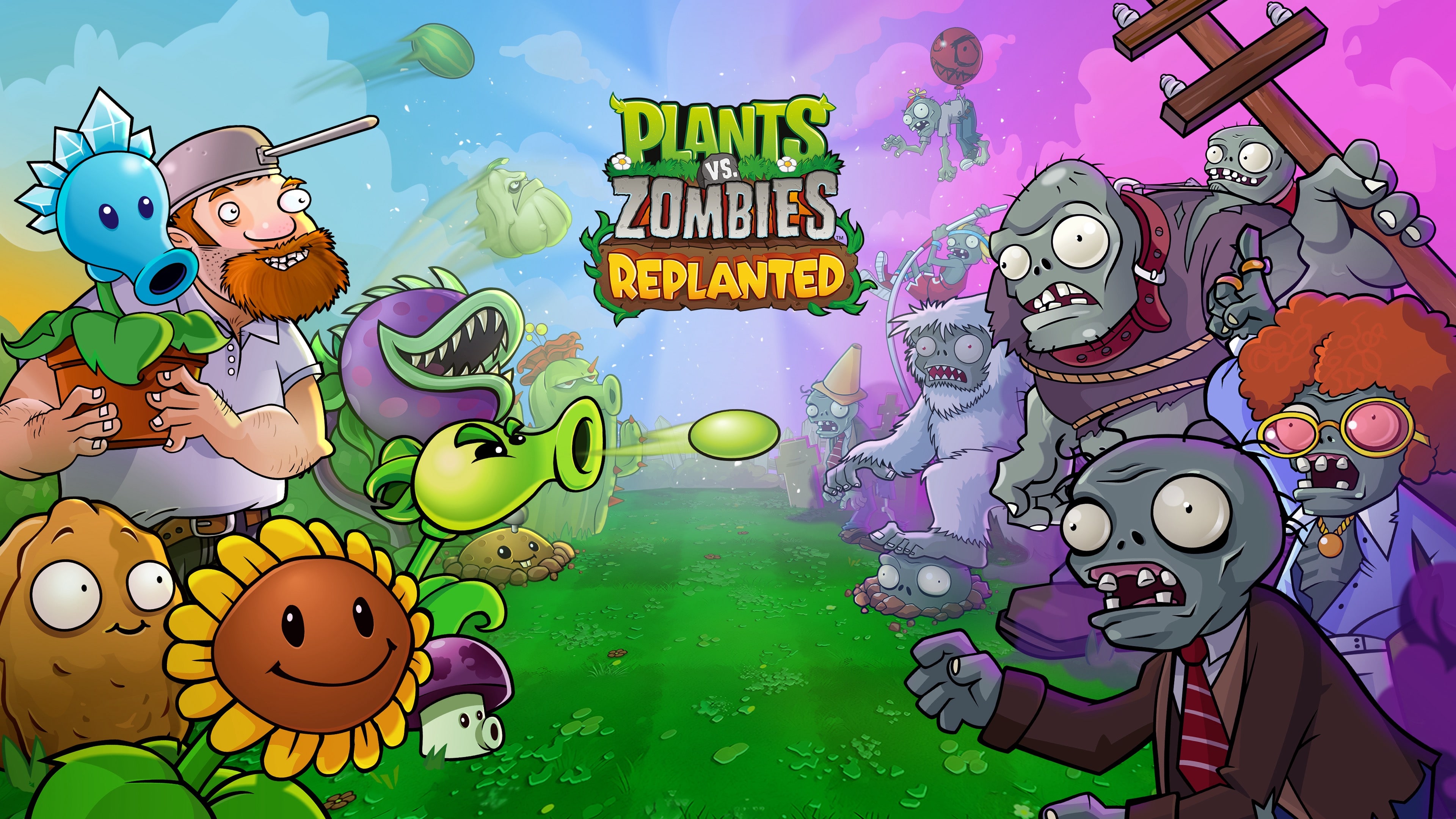 Plants vs. Zombies Replanted Wallpaper