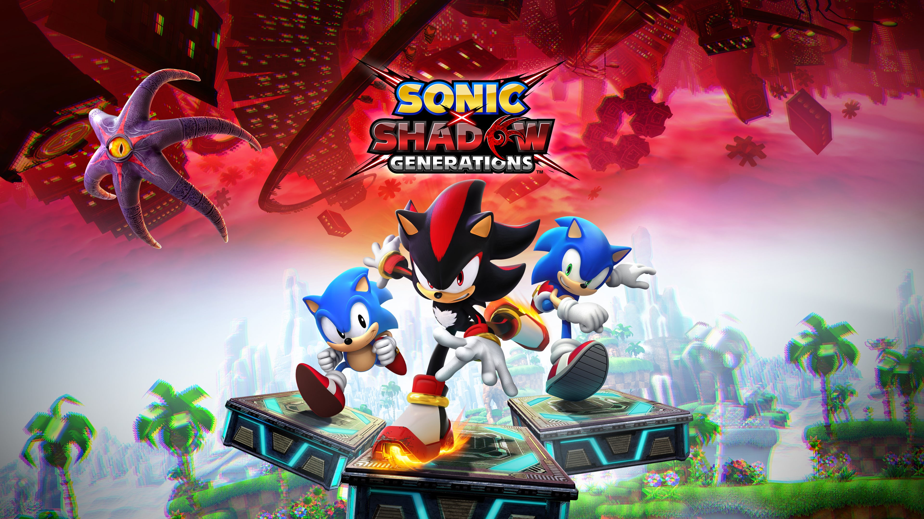 Sonic X Shadow Generations Wallpaper
