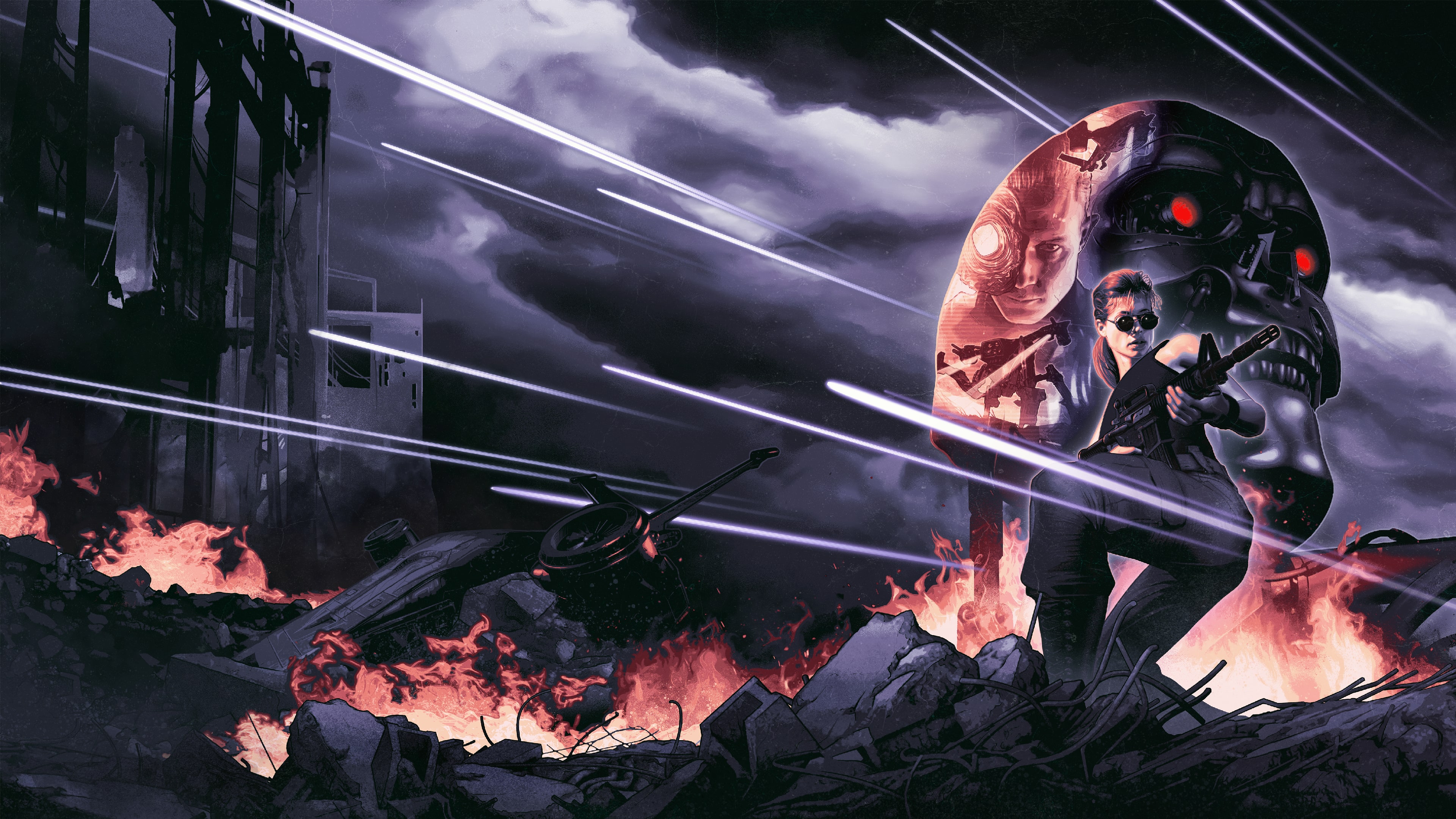 Terminator 2D: No Fate Wallpaper