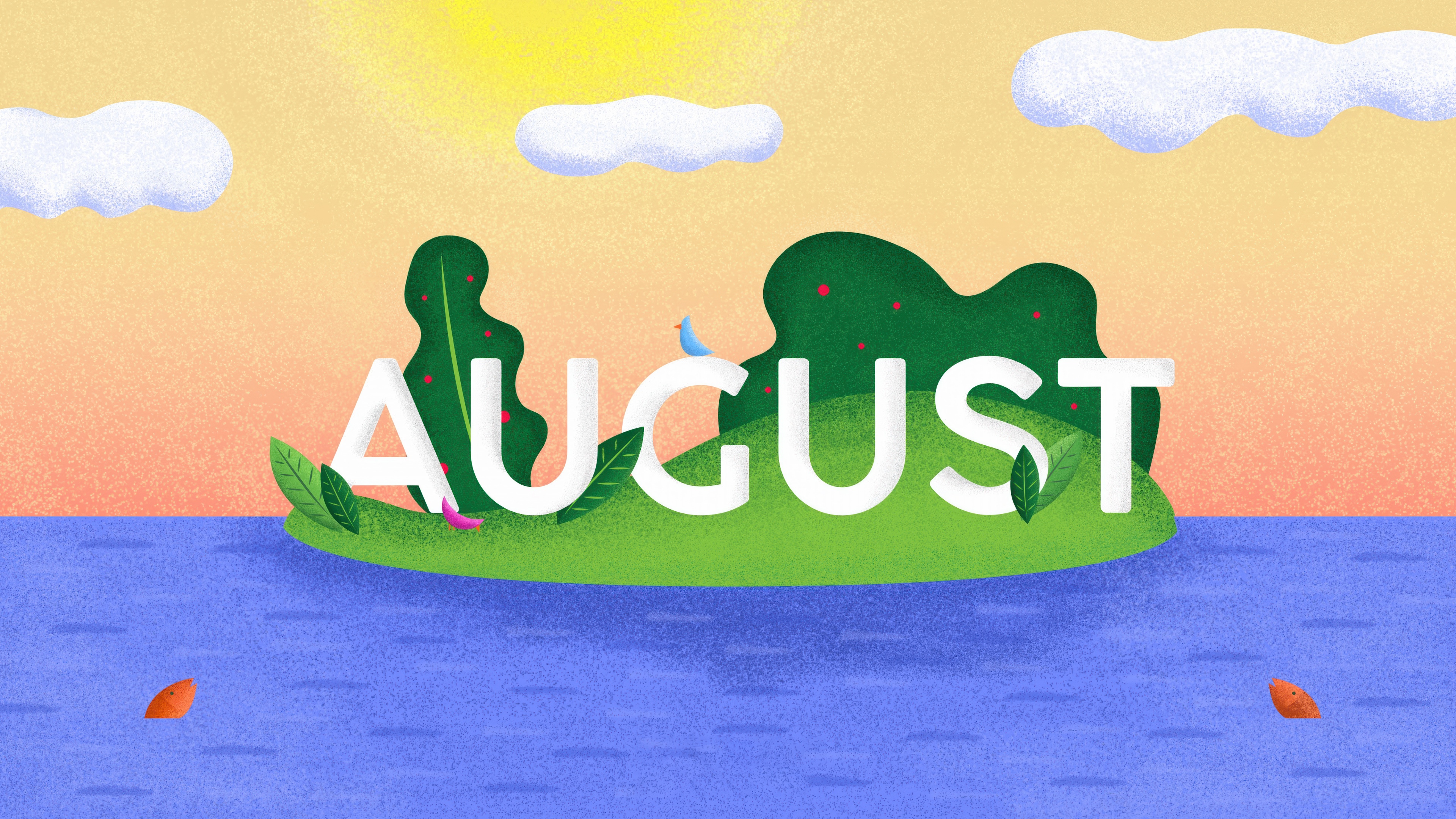 August Wallpaper