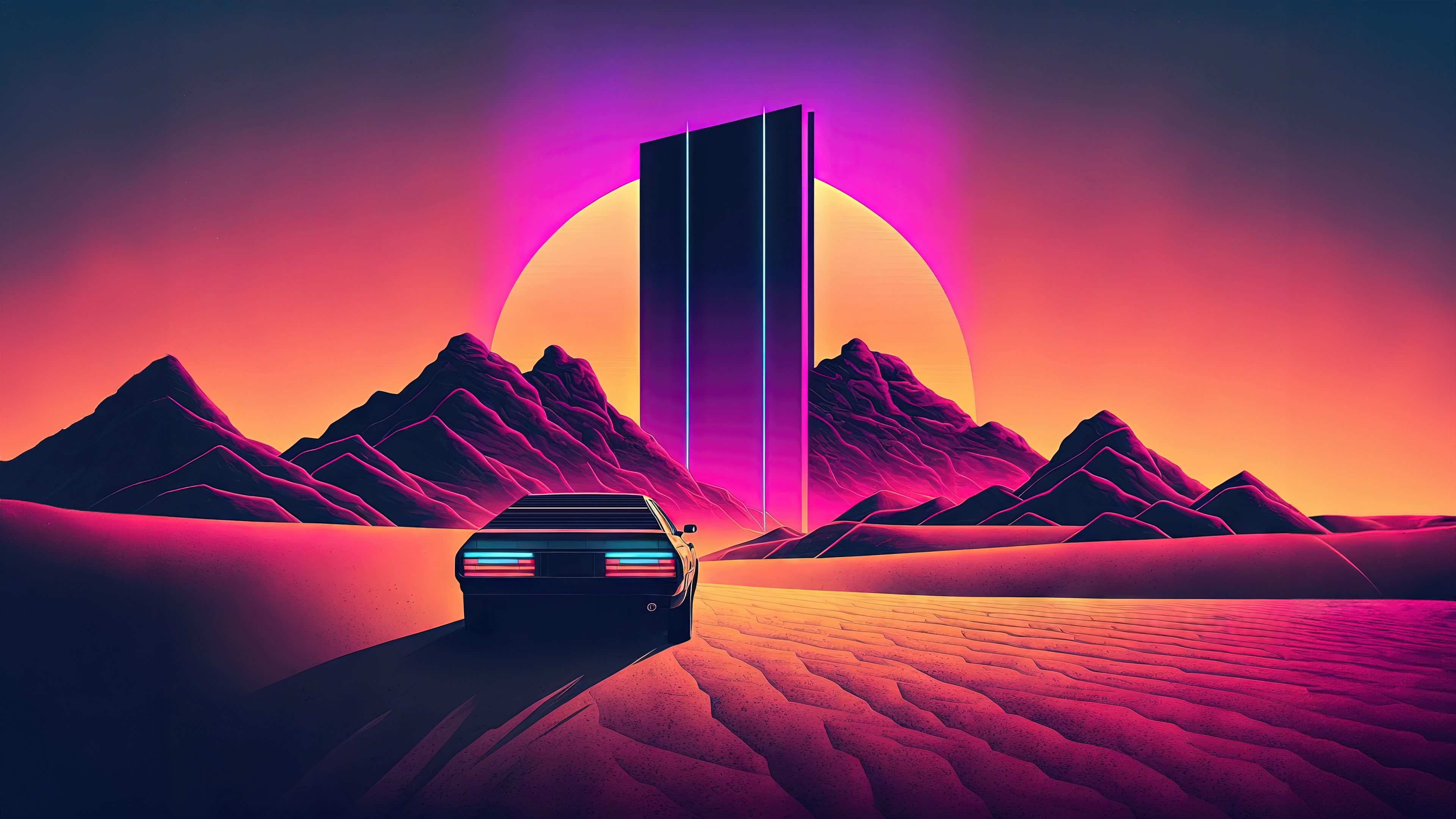 Outrun Wallpaper