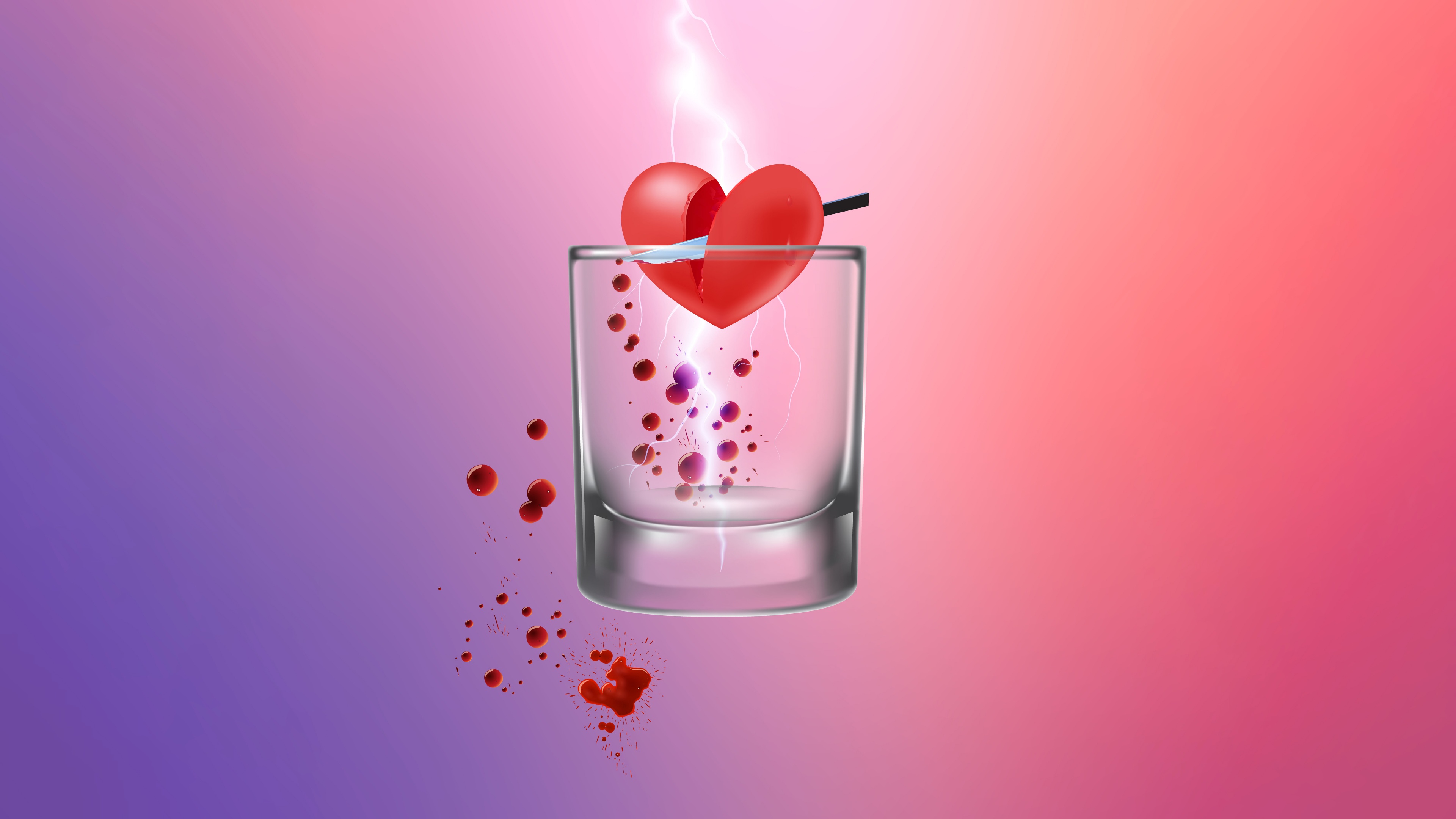 Broken heart Wallpaper