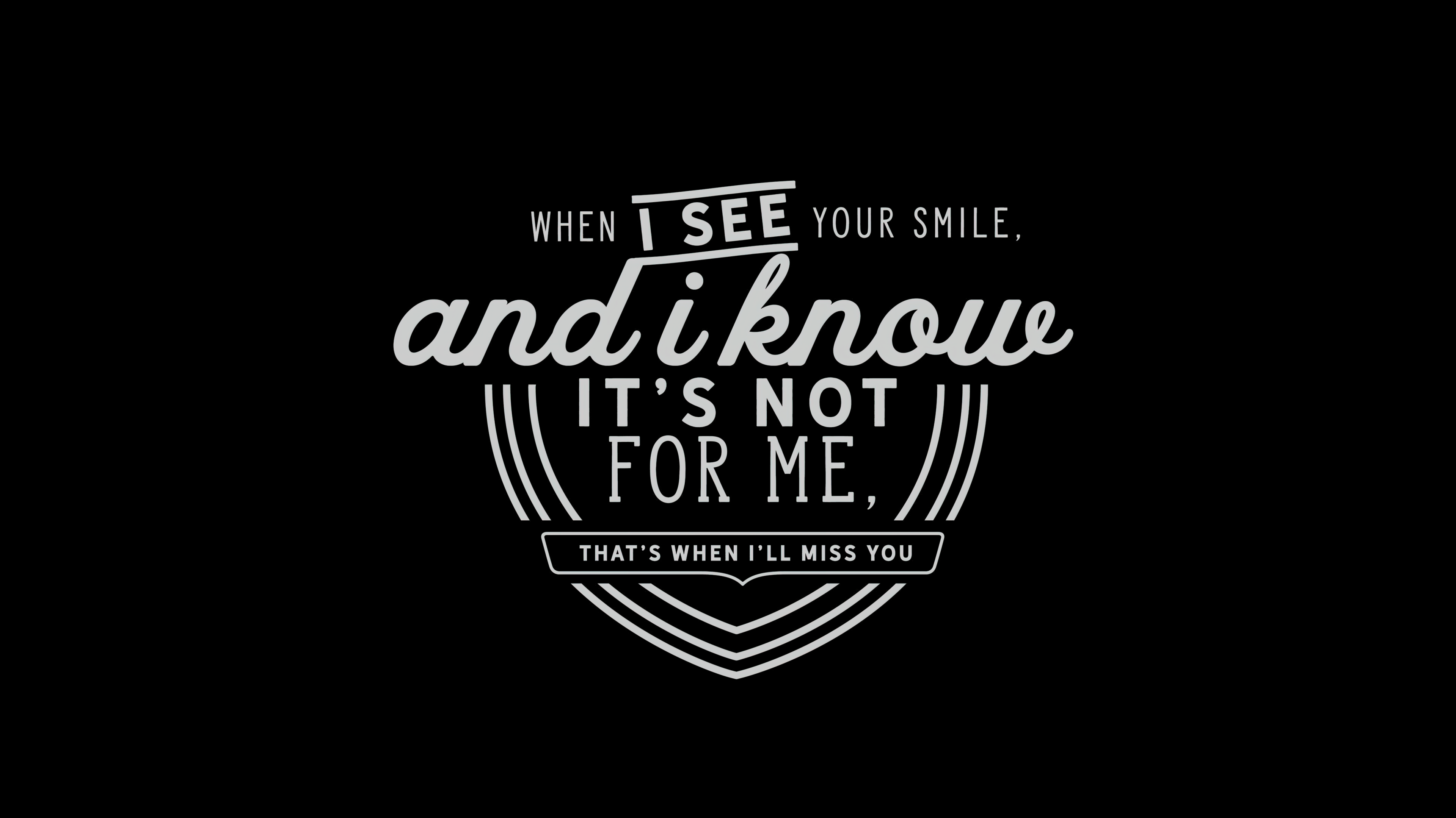 Miss you quotes Wallpaper