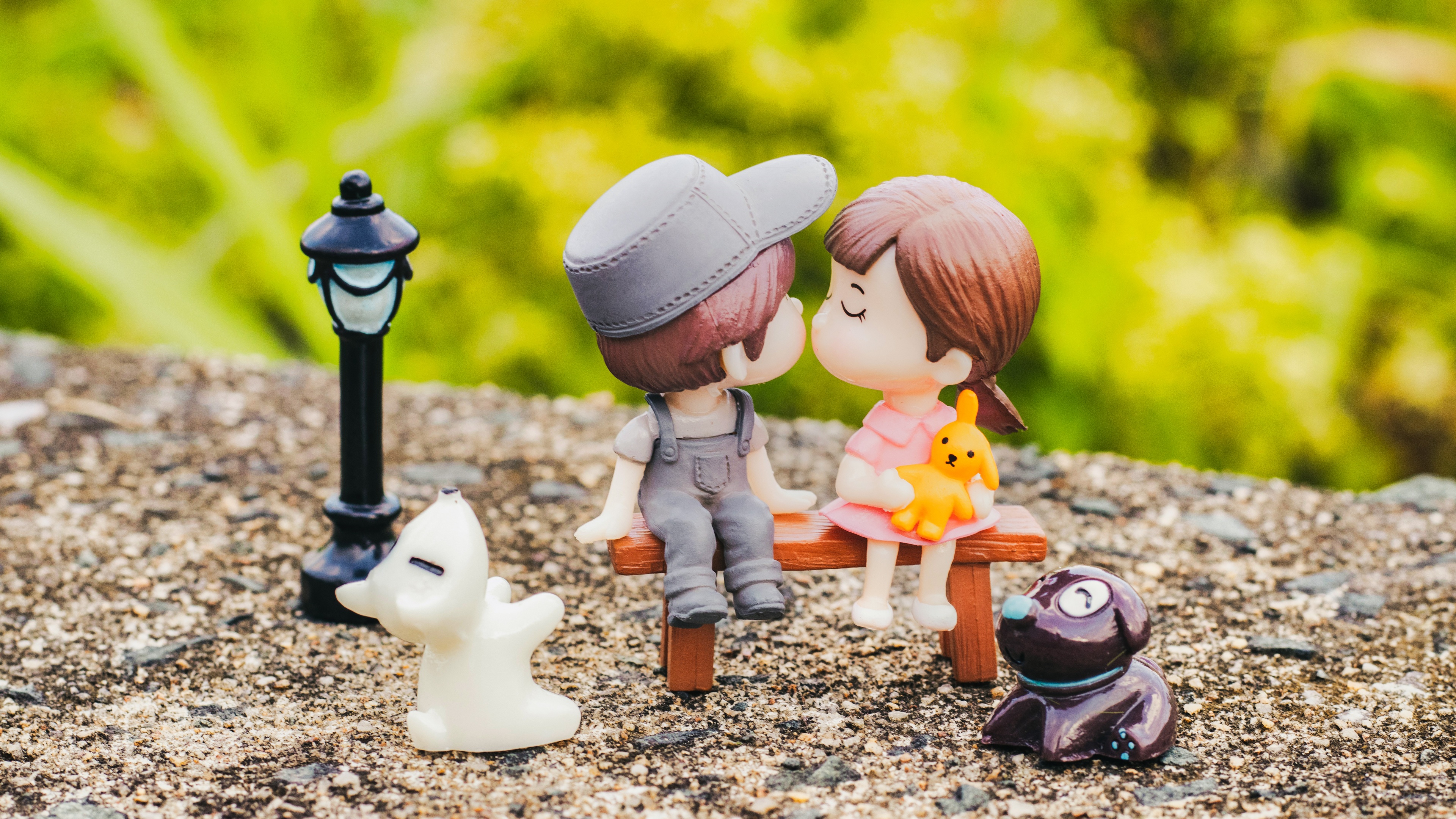 Cute dolls Wallpaper