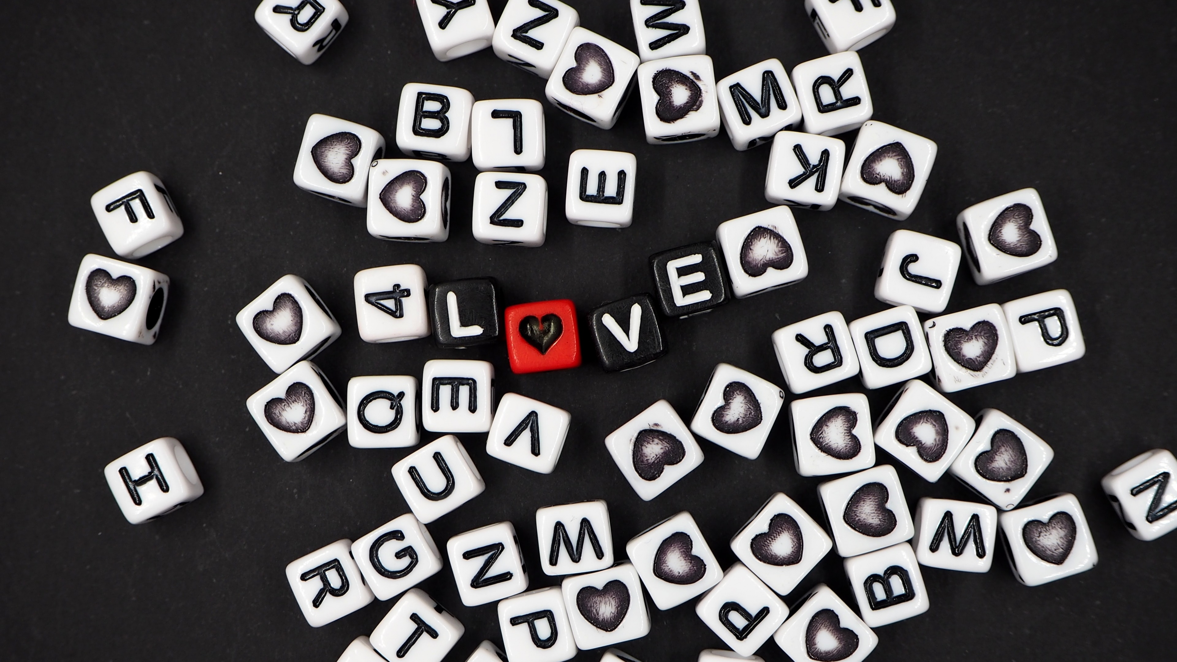 Letter Blocks Wallpaper