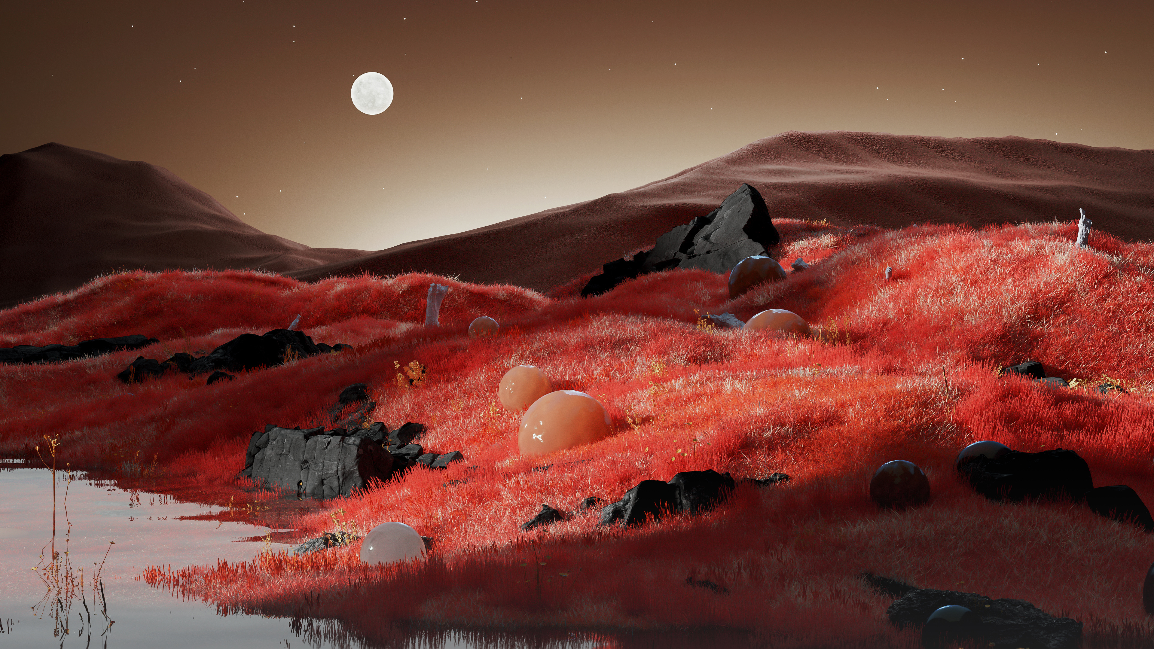 Red planet Wallpaper