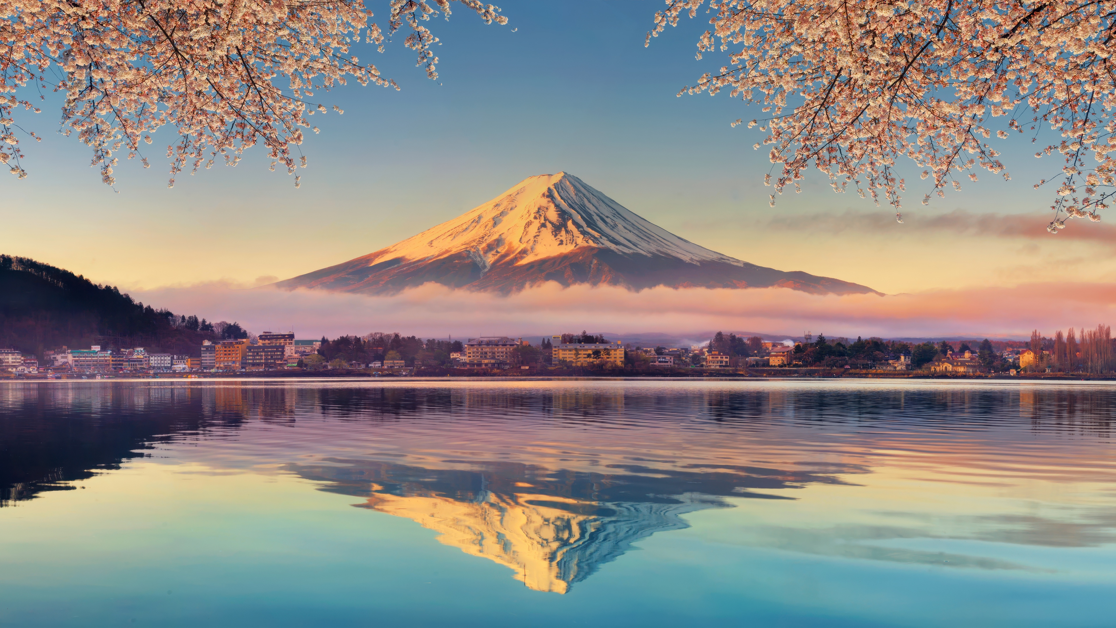Lake Kawaguchi Wallpaper