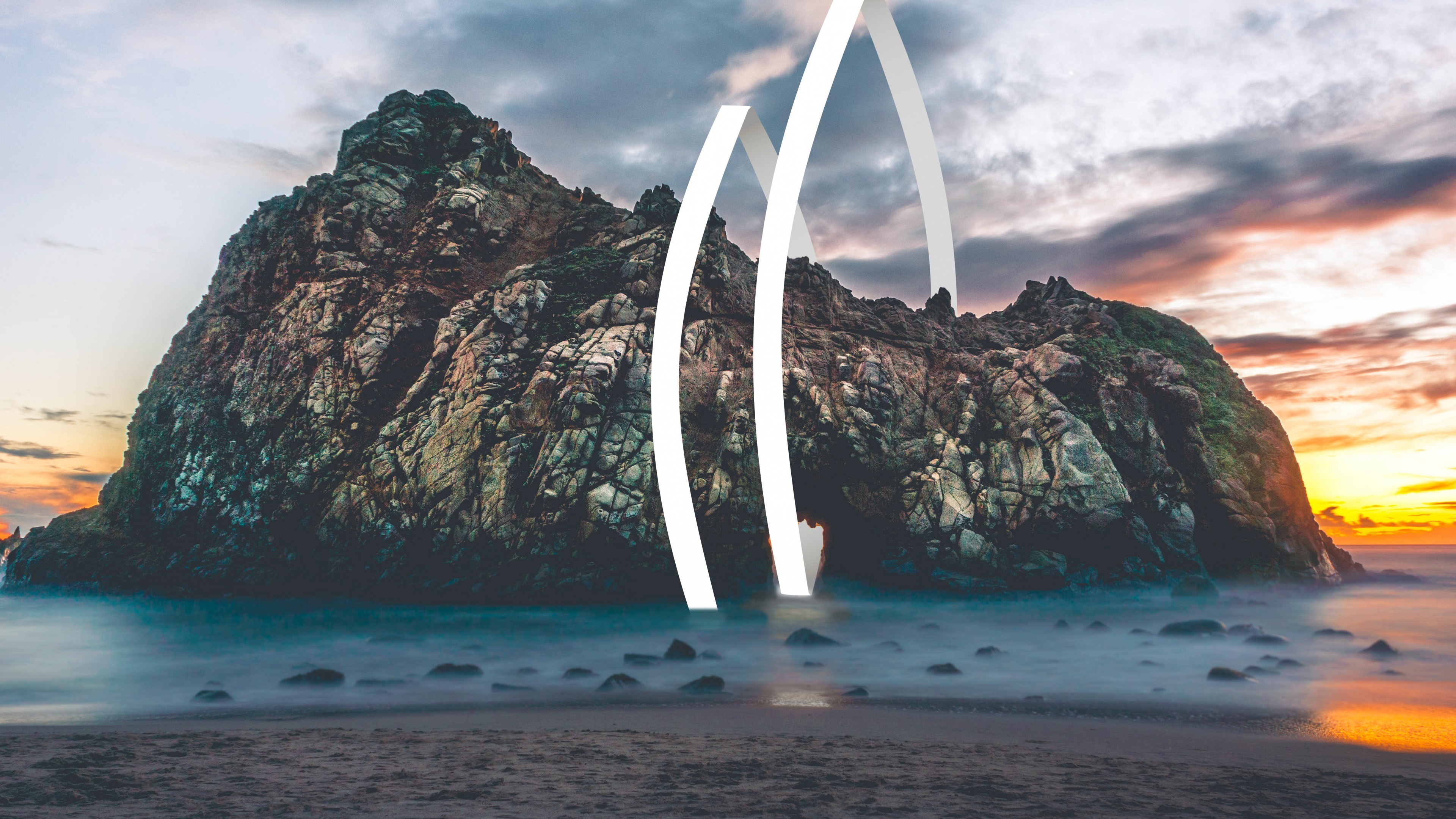 Natural Abstraction Wallpaper