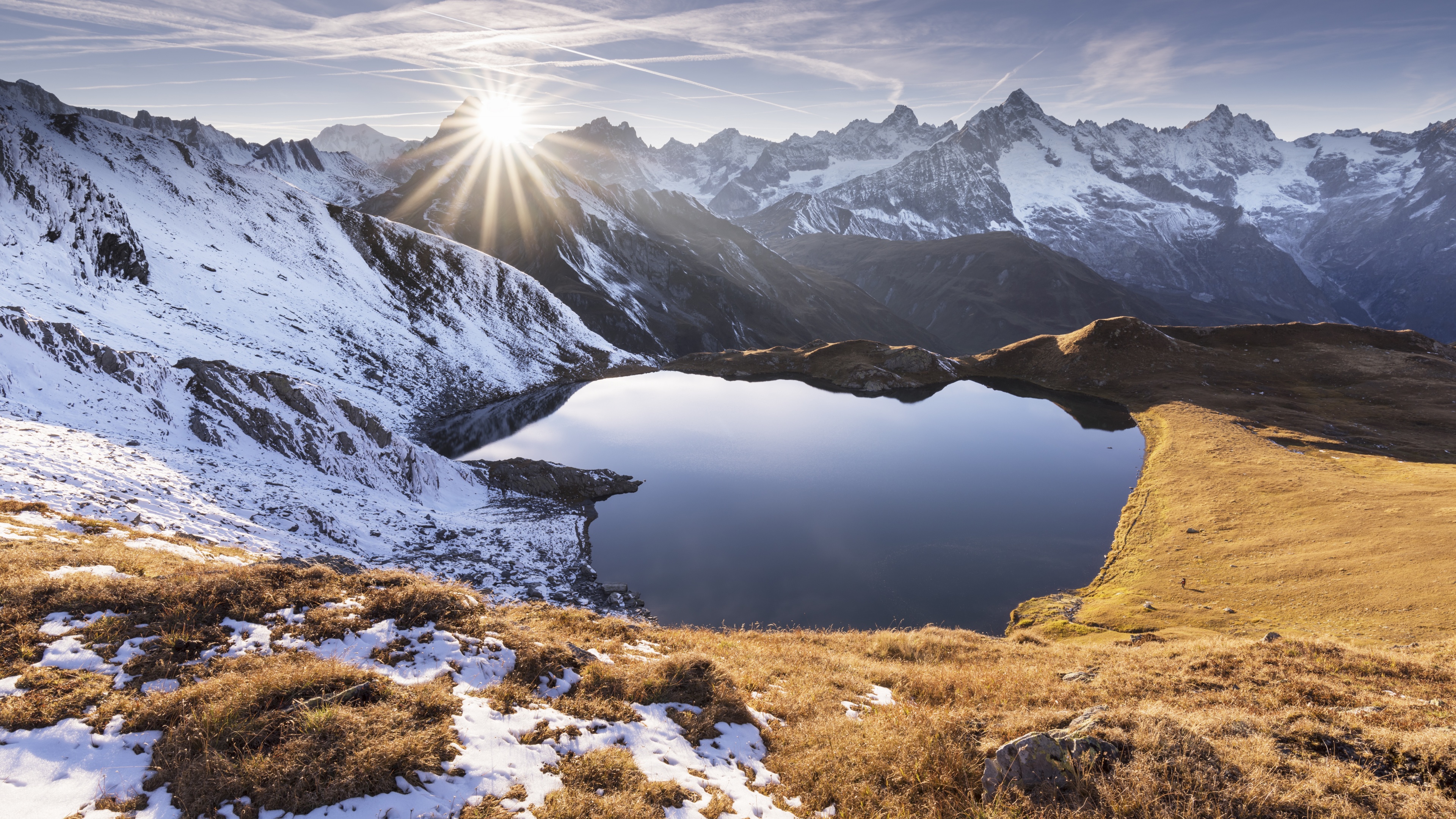 Heart lake Wallpaper