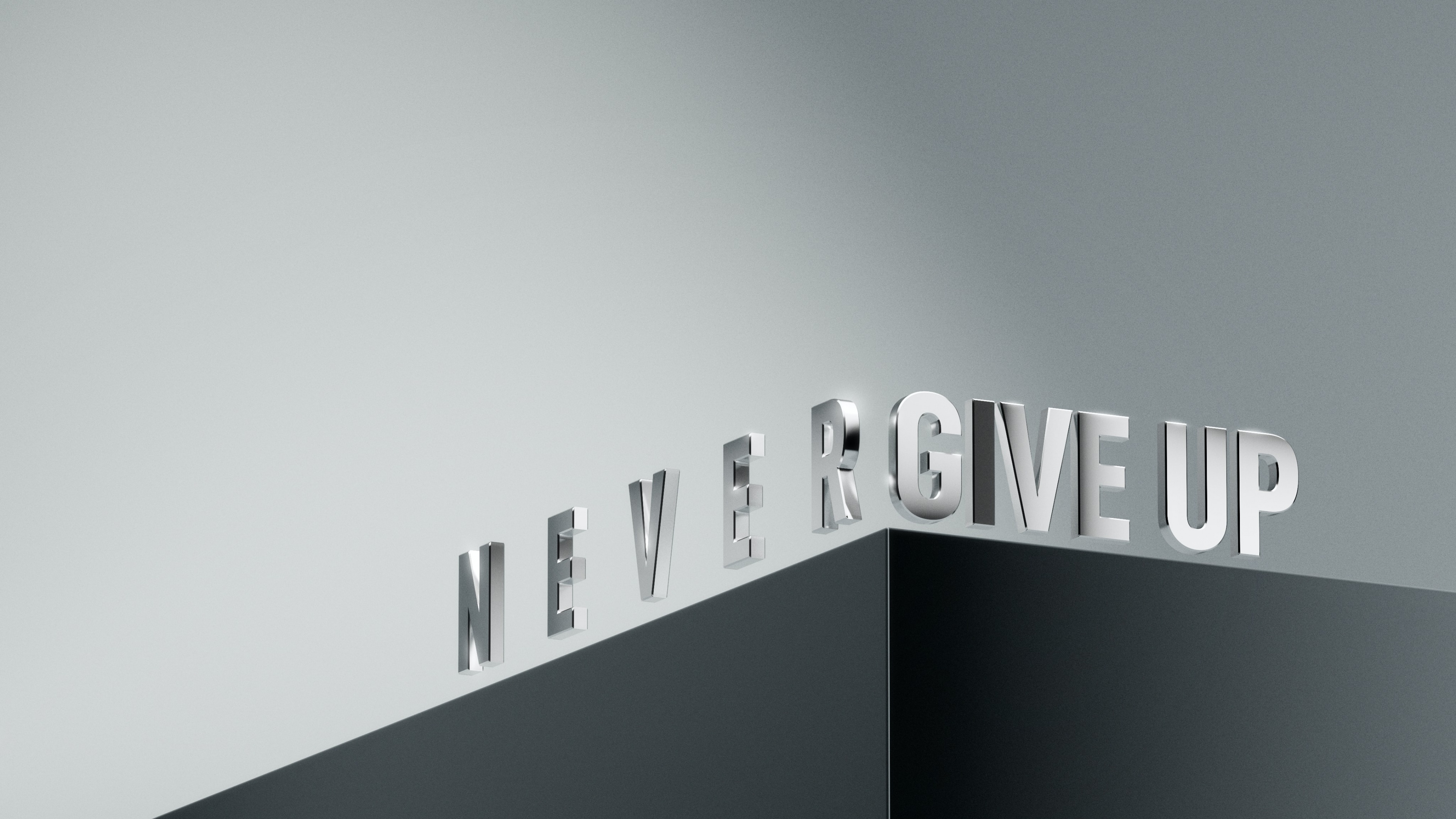 Never Give Up Wallpaper