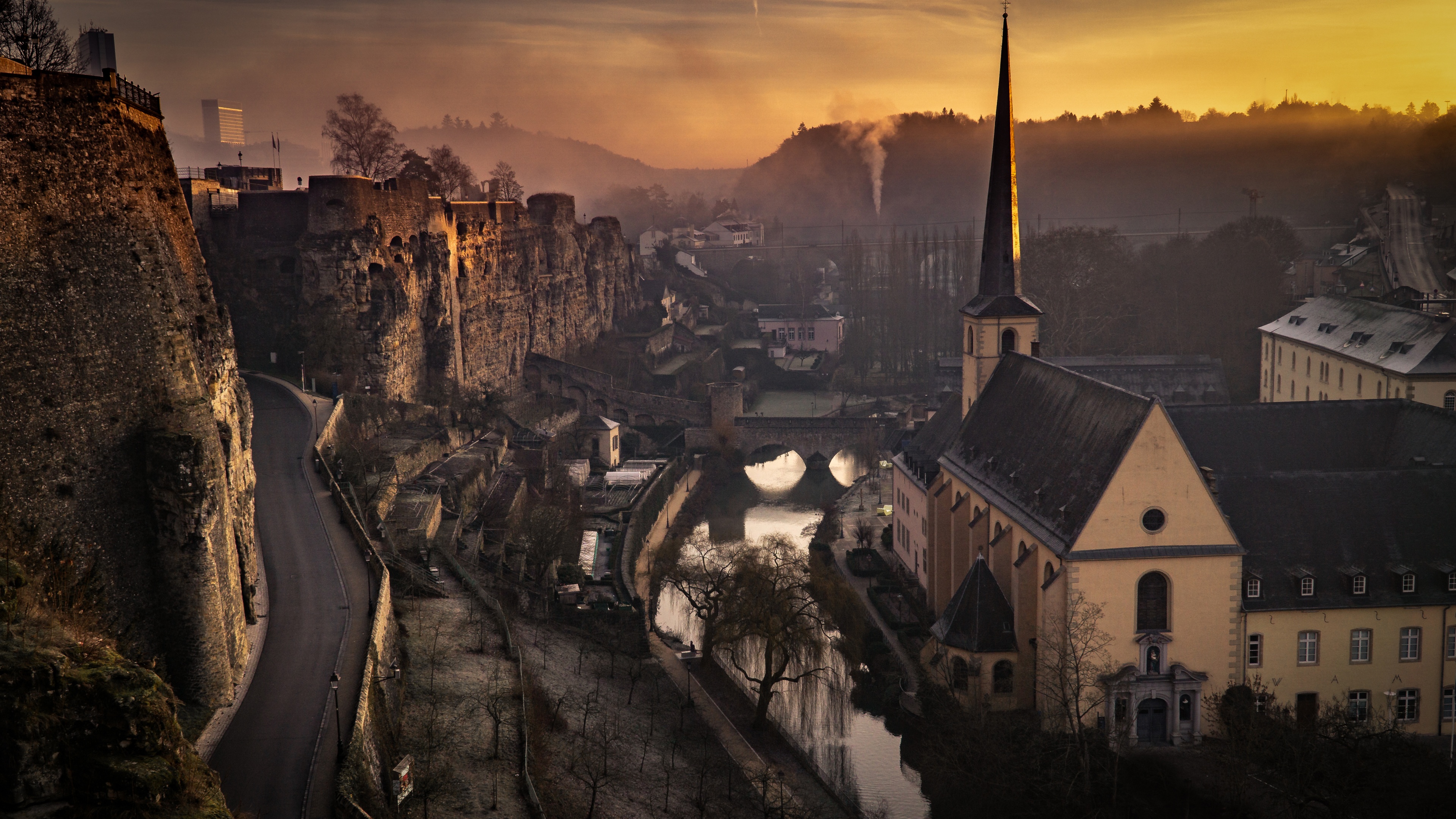 Luxembourg City Wallpaper