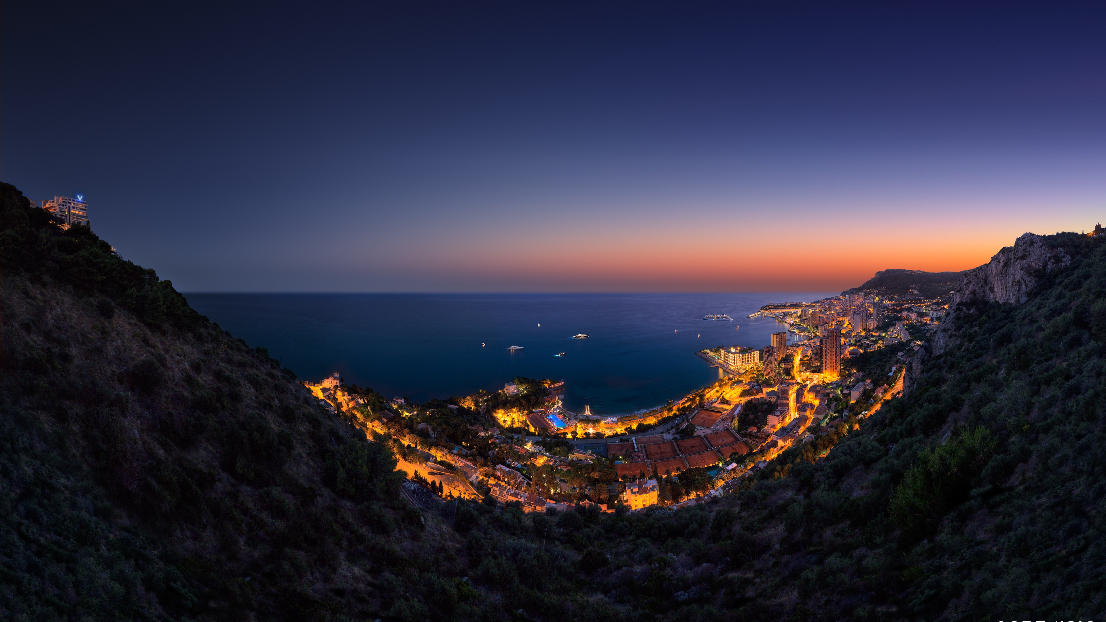 Monaco City Wallpaper