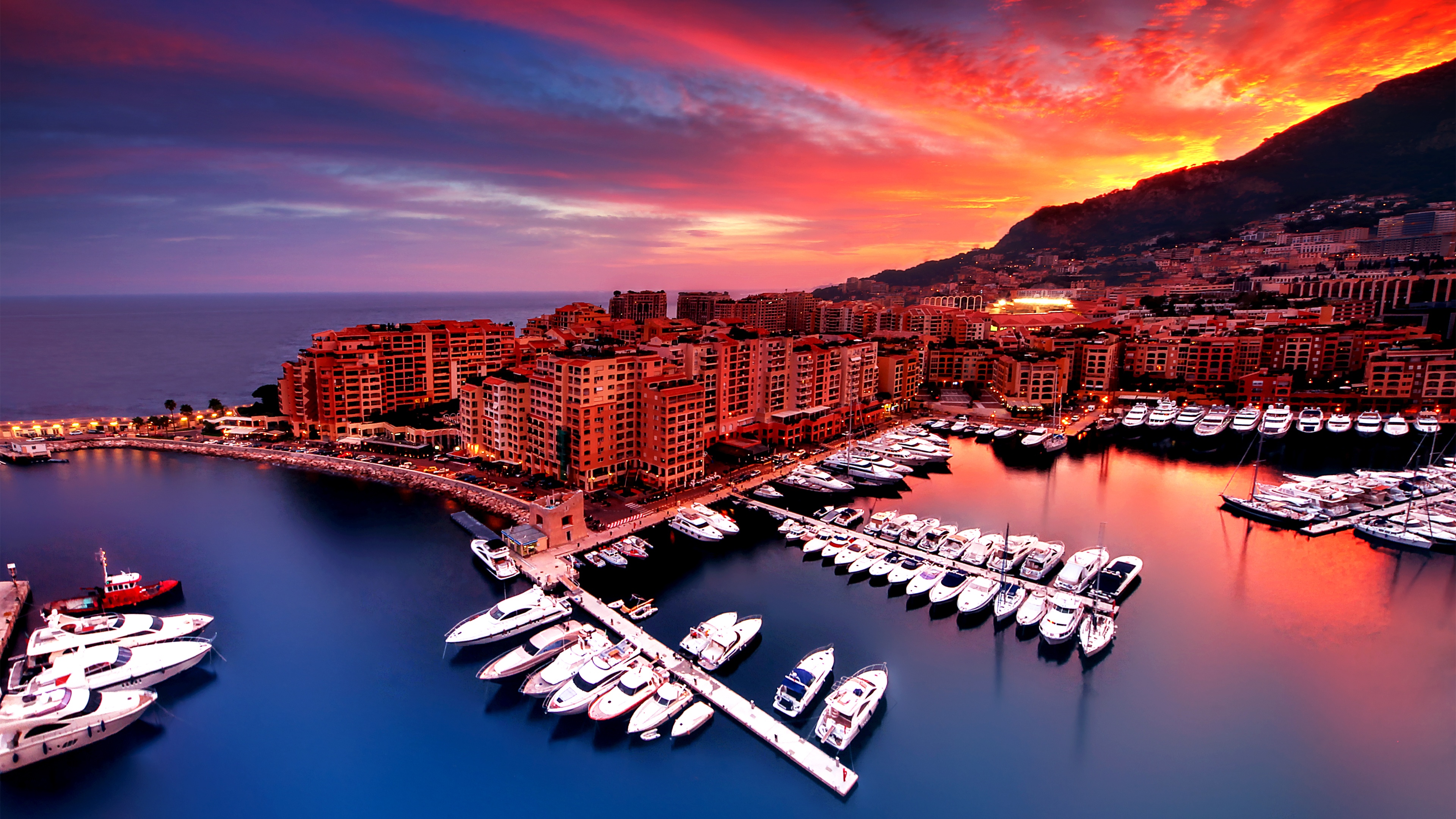 Port Fontvieille Wallpaper