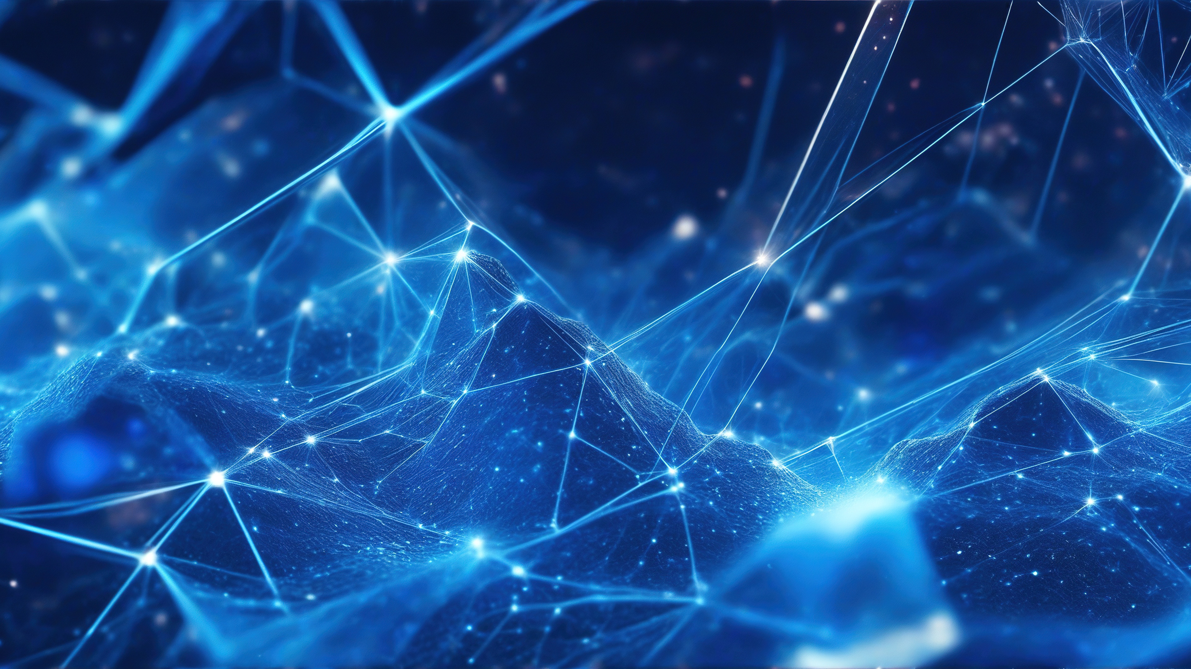 Connected dots Wallpaper