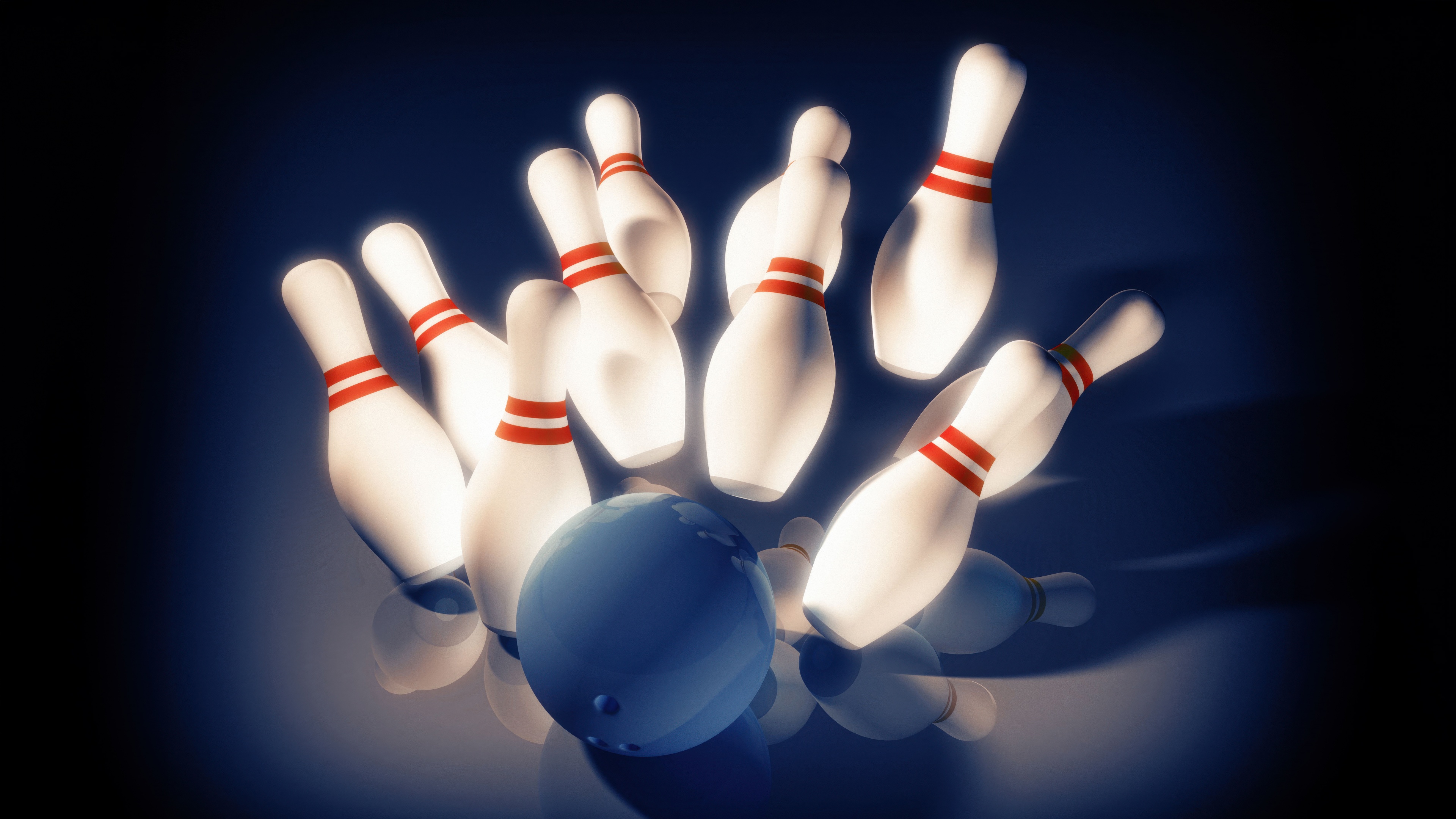 Bowling pins Wallpaper