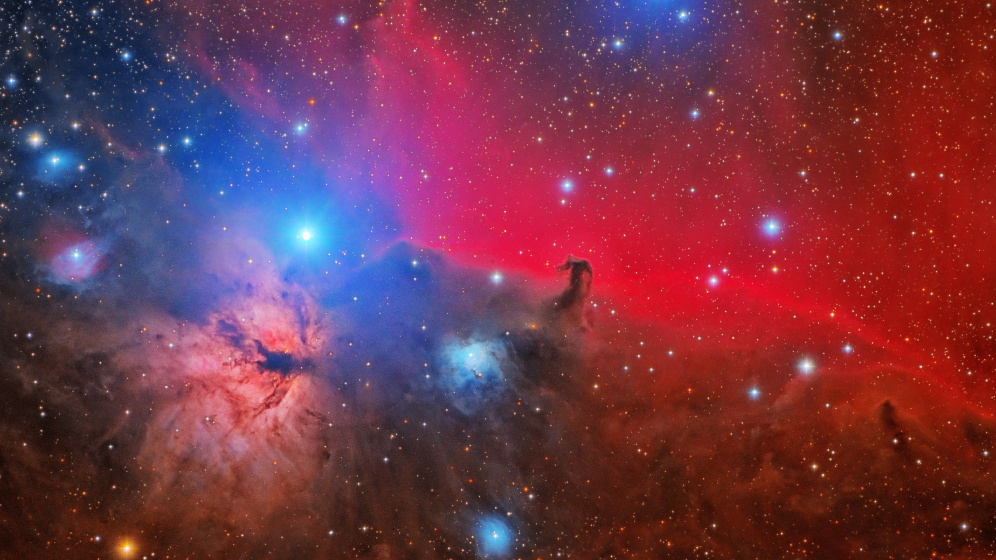 Horsehead Flame Nebula Wallpaper
