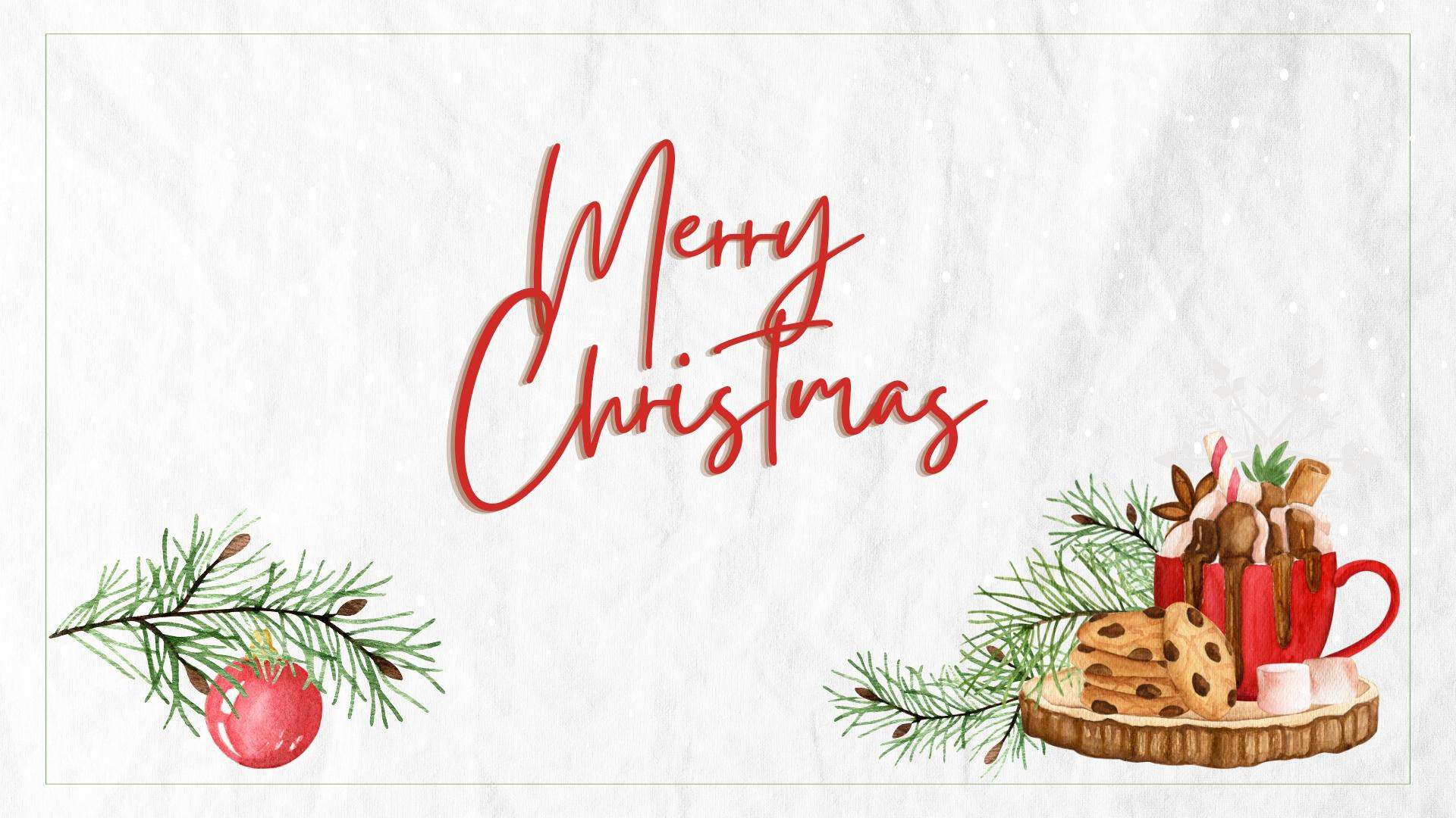 Merry Christmas Desktop Wallpaper HD