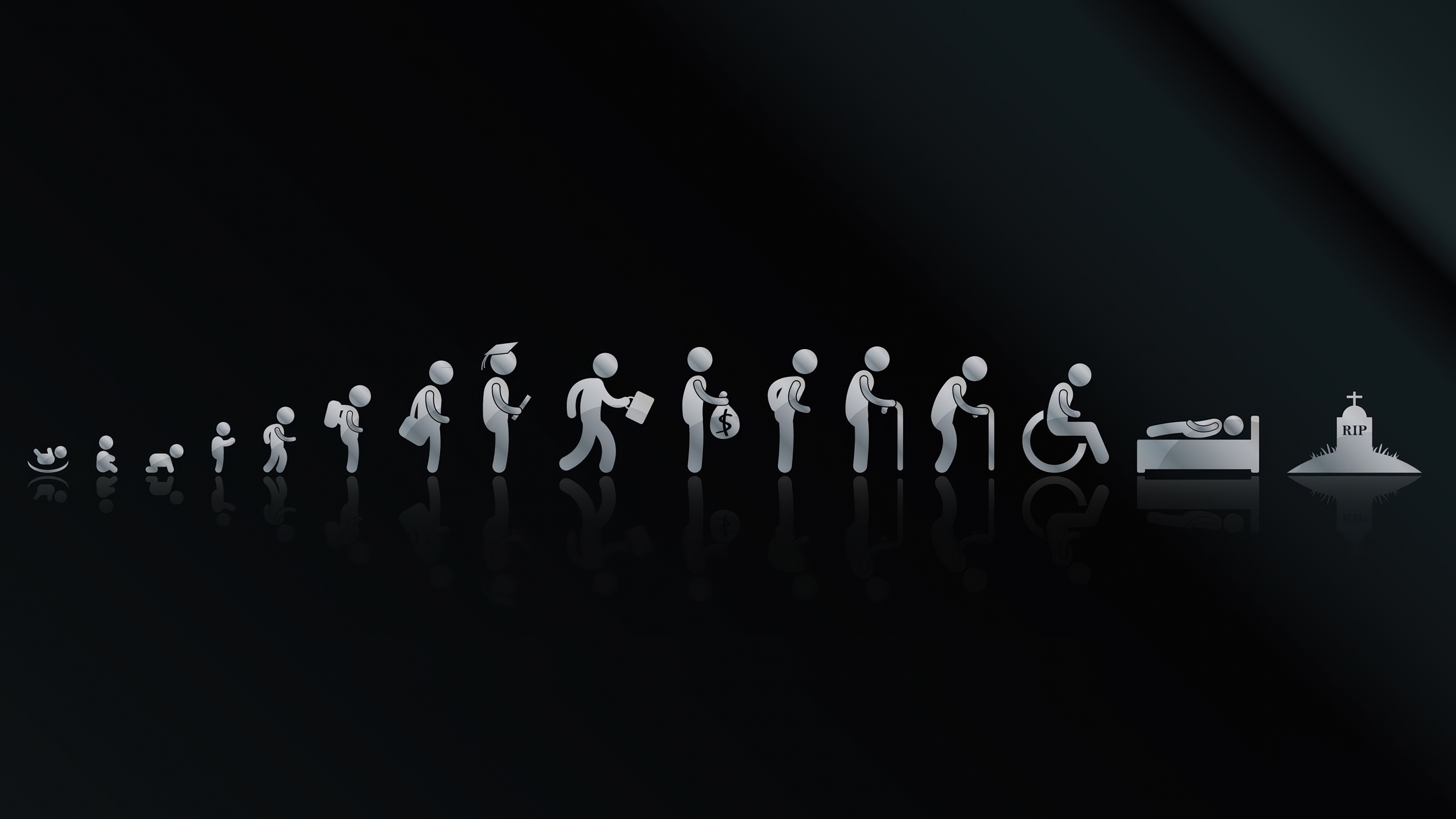 Human life journey Wallpaper
