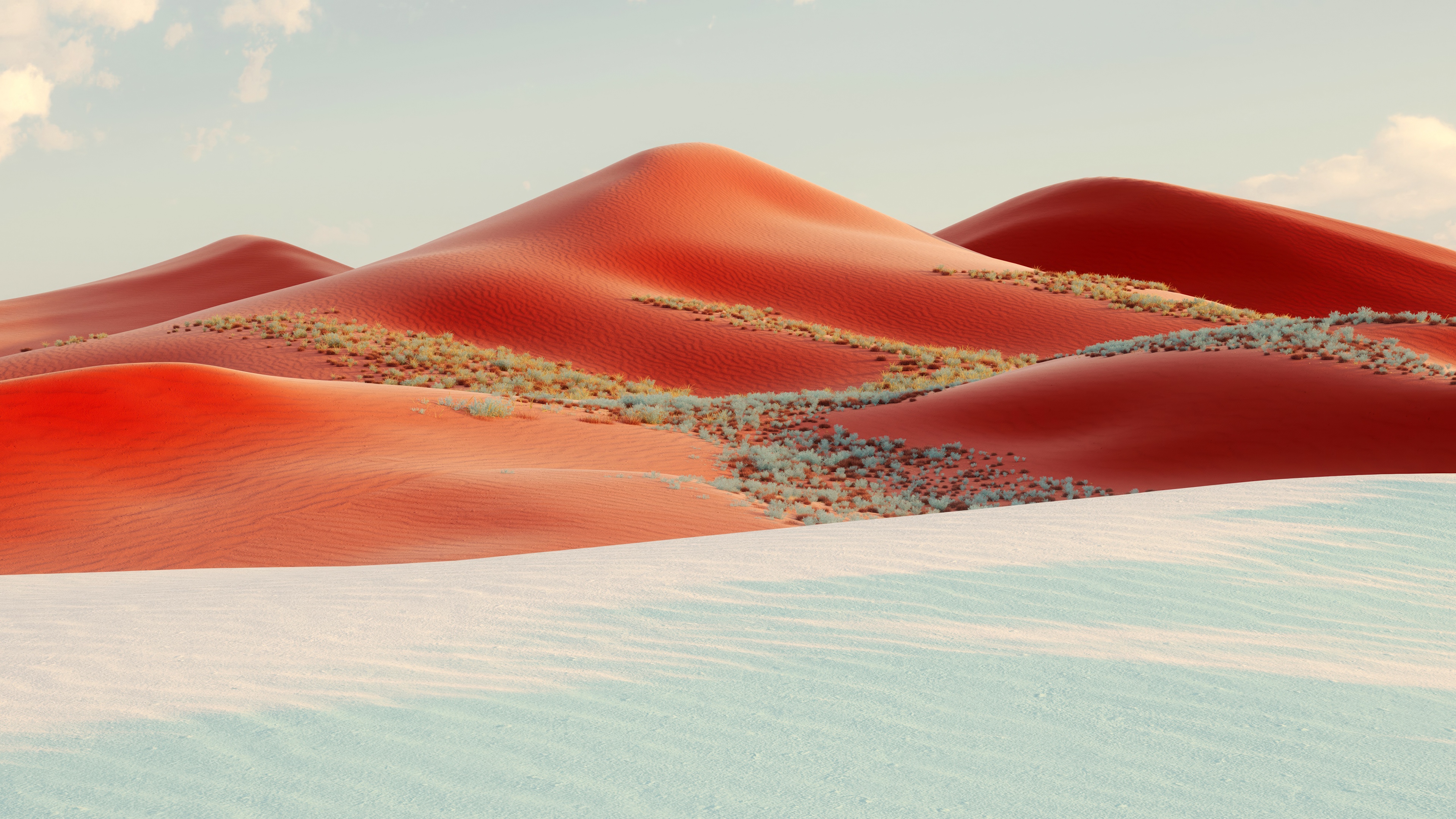 Red dunes Wallpaper