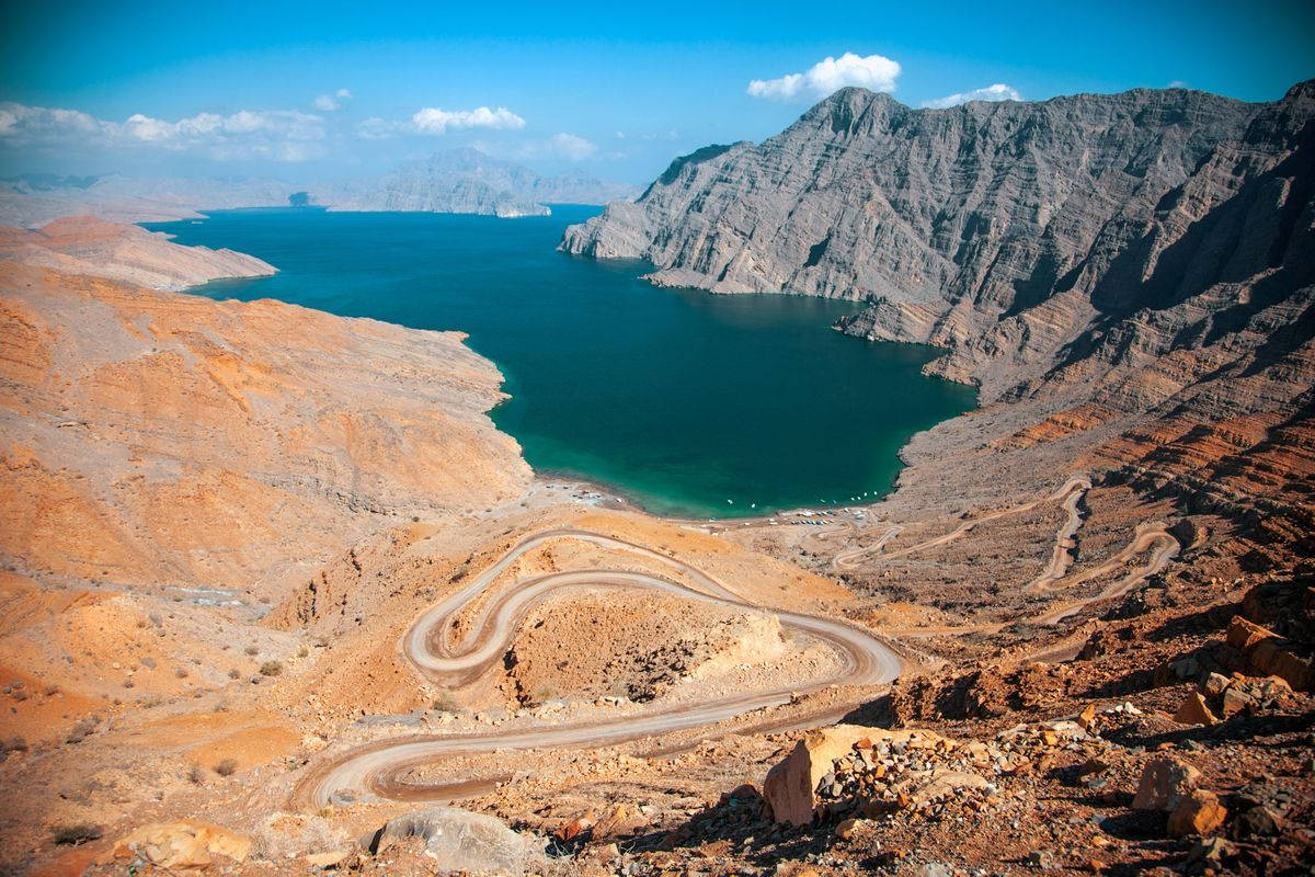 Amazing Oman Musandam Peninsula Screen Background