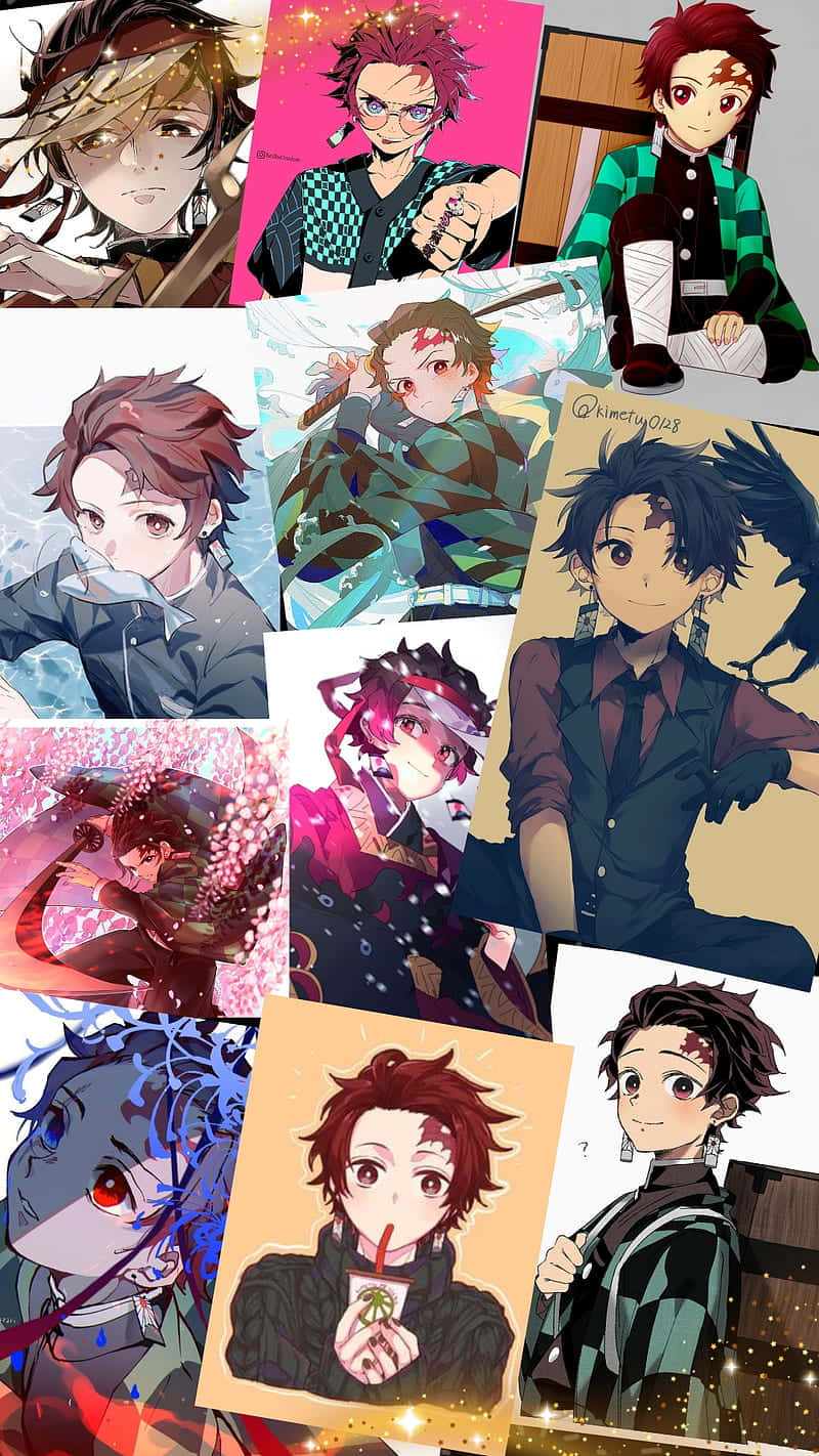 Beautiful Kimetsu No Yaiba Demon Slayer Anime Tanjiro Kamado Background Image