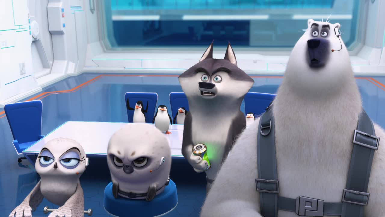 Breathtaking Animated Fun With Penguins Of Madagascar HD Wallpaper