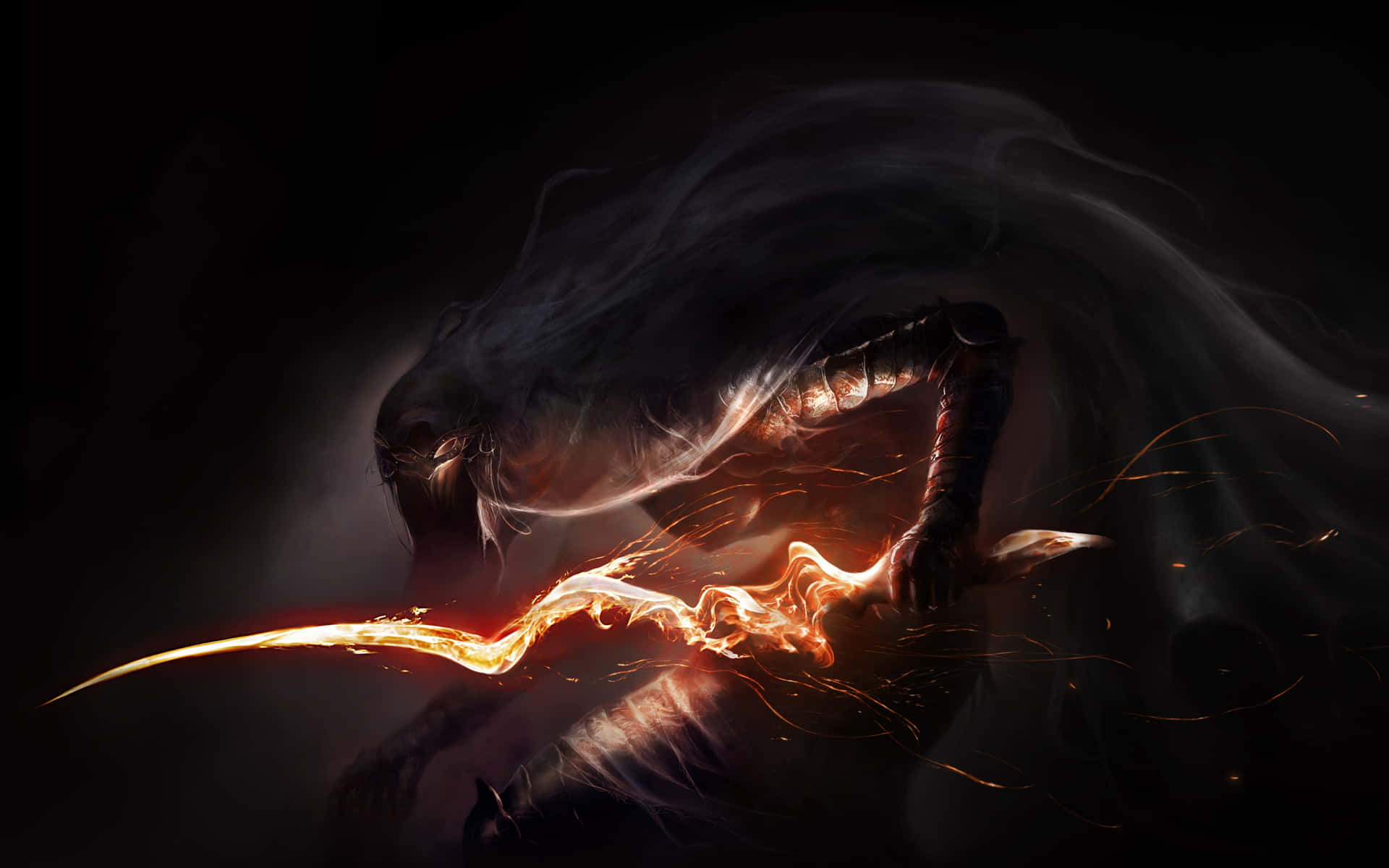 Captivating Dragon Screen Background