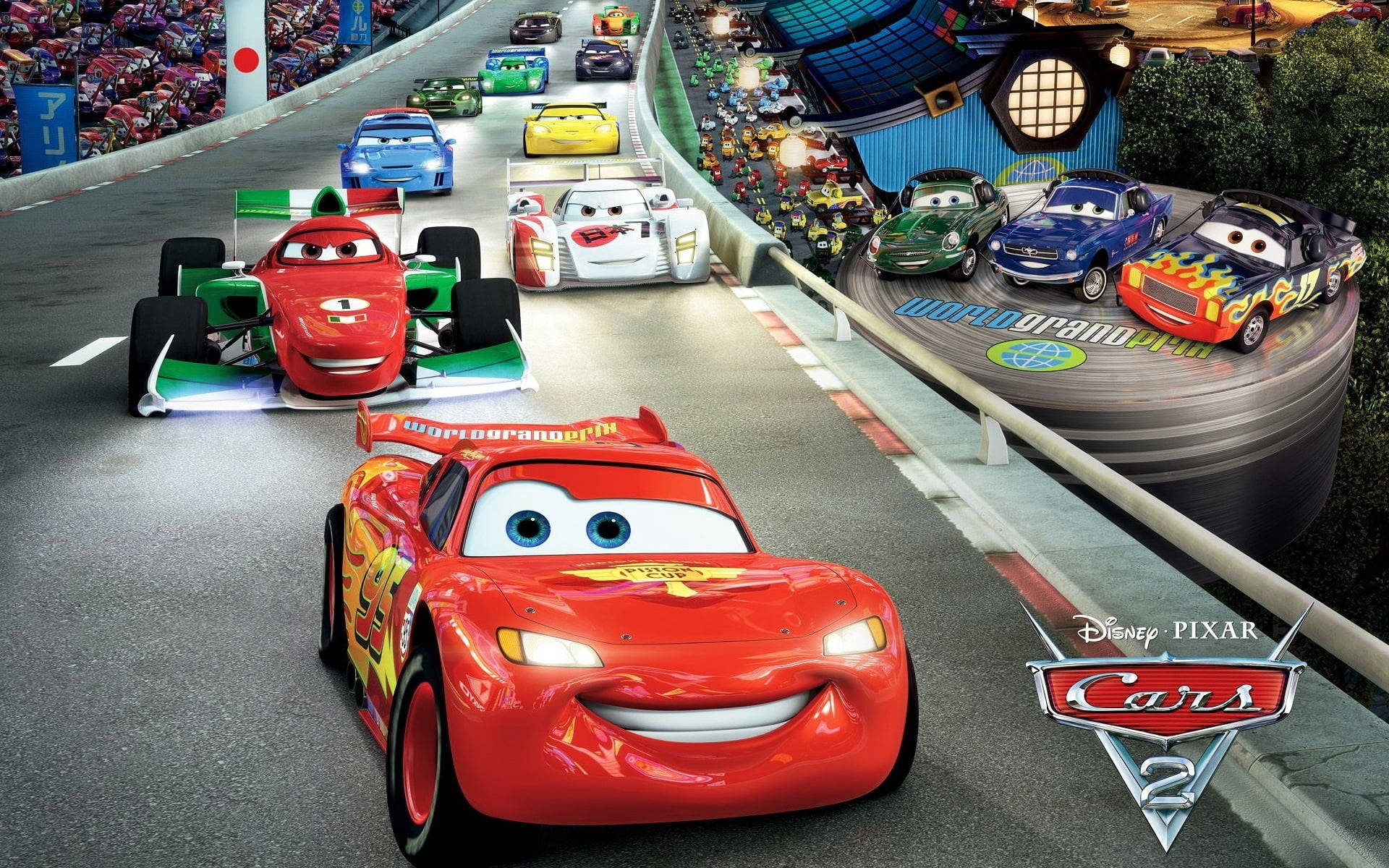 Cars In Grand Prix Race