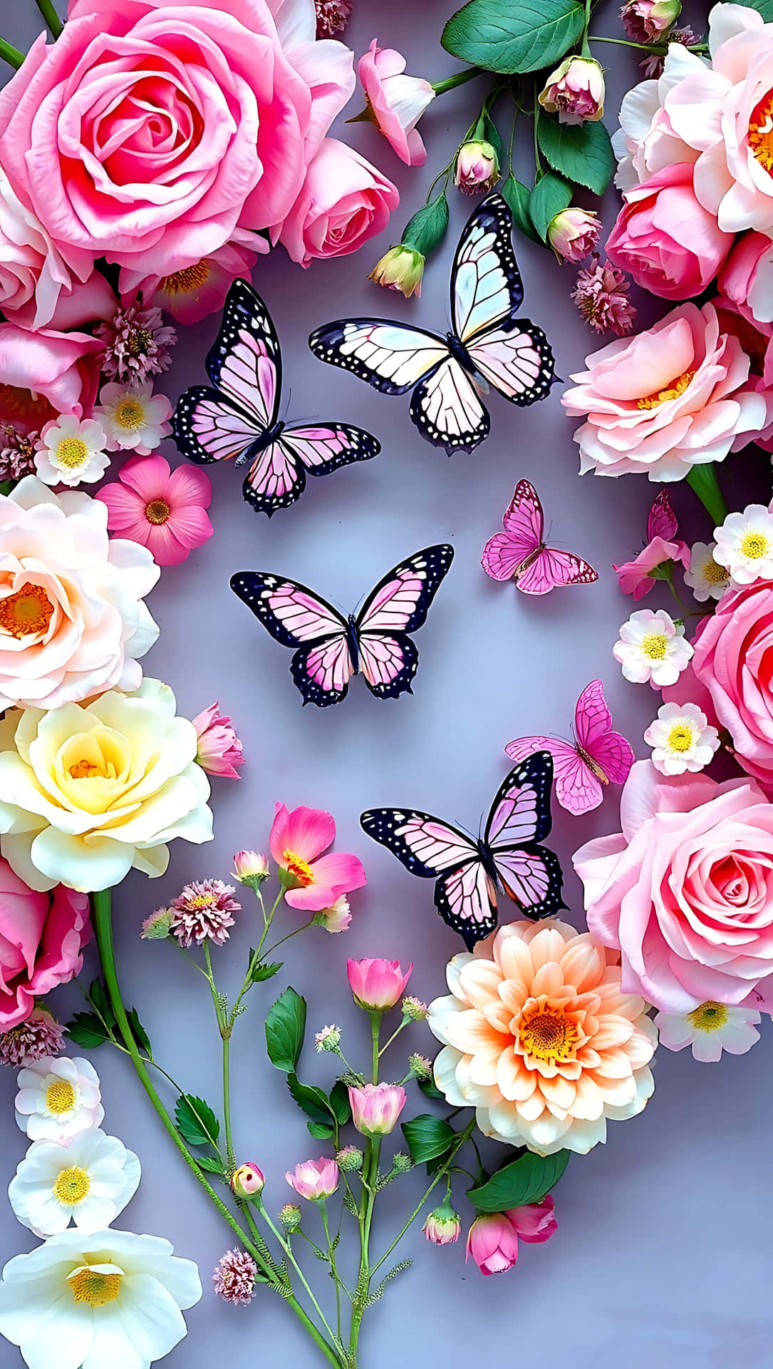 Gorgeous Flower Screen Background