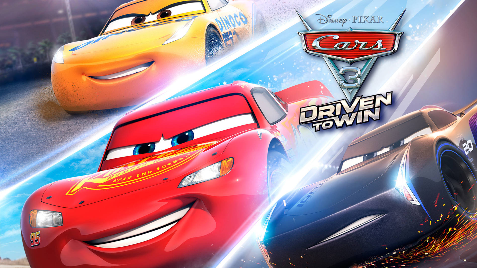 High-Quality Cars 3 Driven To Win Desktop Background