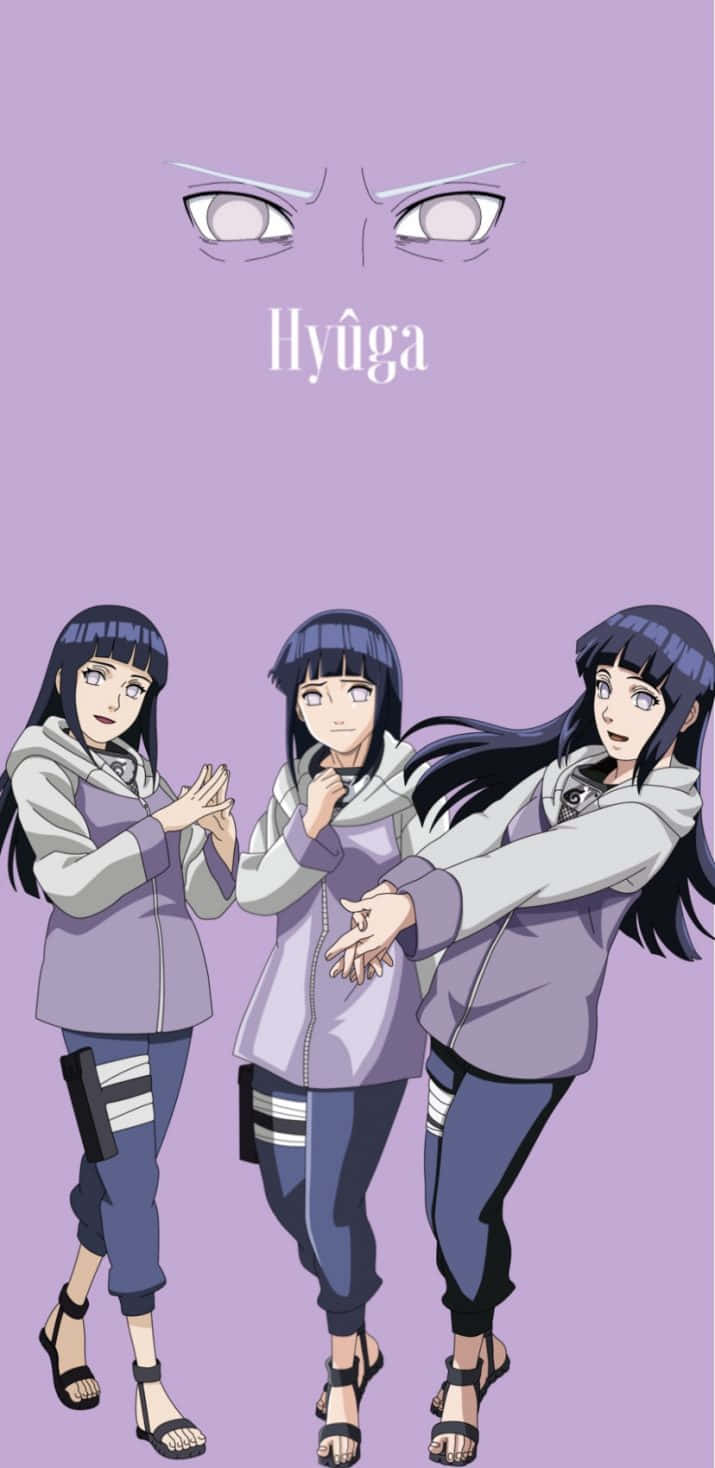 Hinata Uzumaki Hyuga Purple